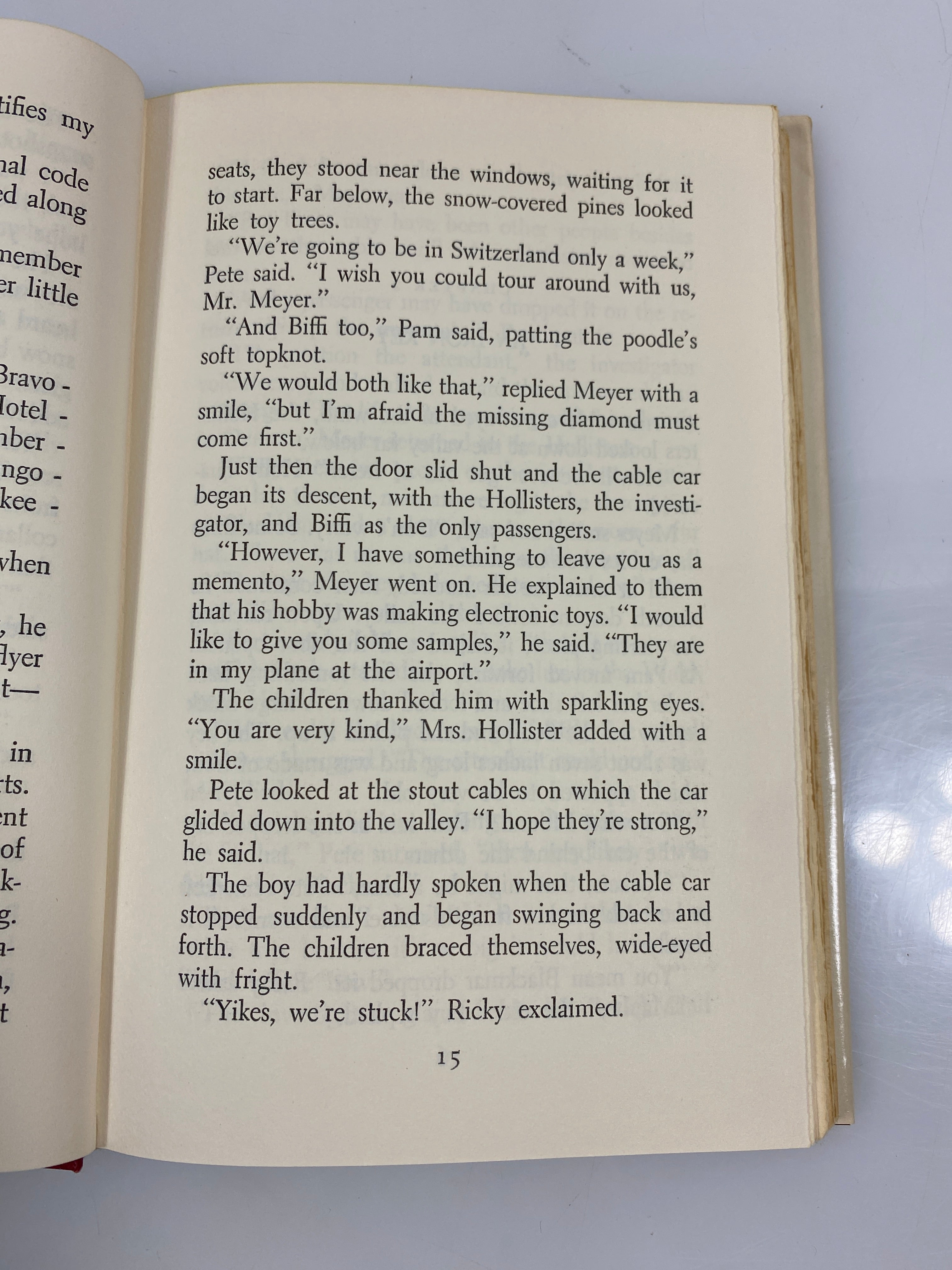 The Happy Hollisters & the Swiss Echo Mystery by West 1963 HCDJ