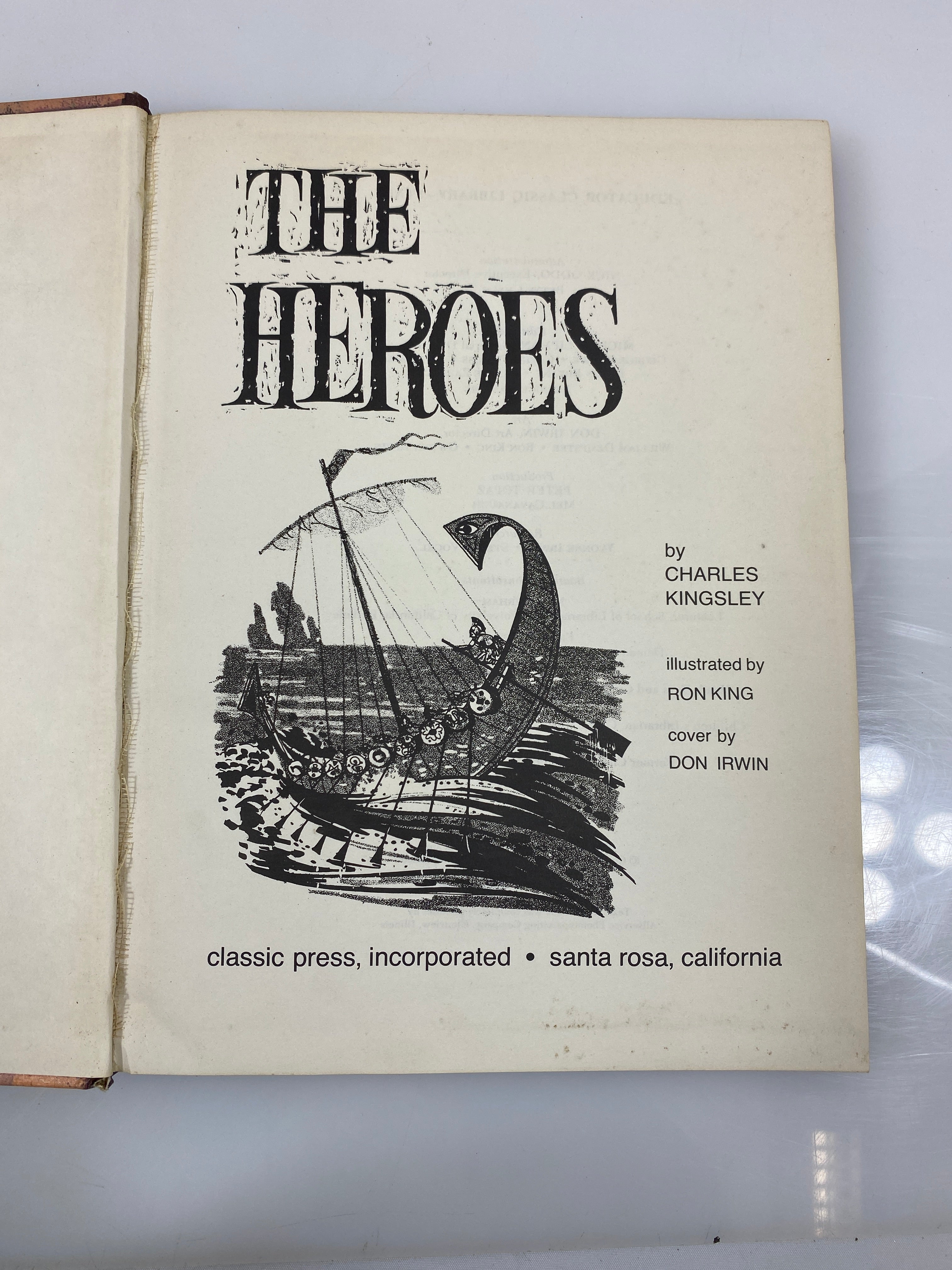 The Heroes by Kingsley Classic Press 1968 HC
