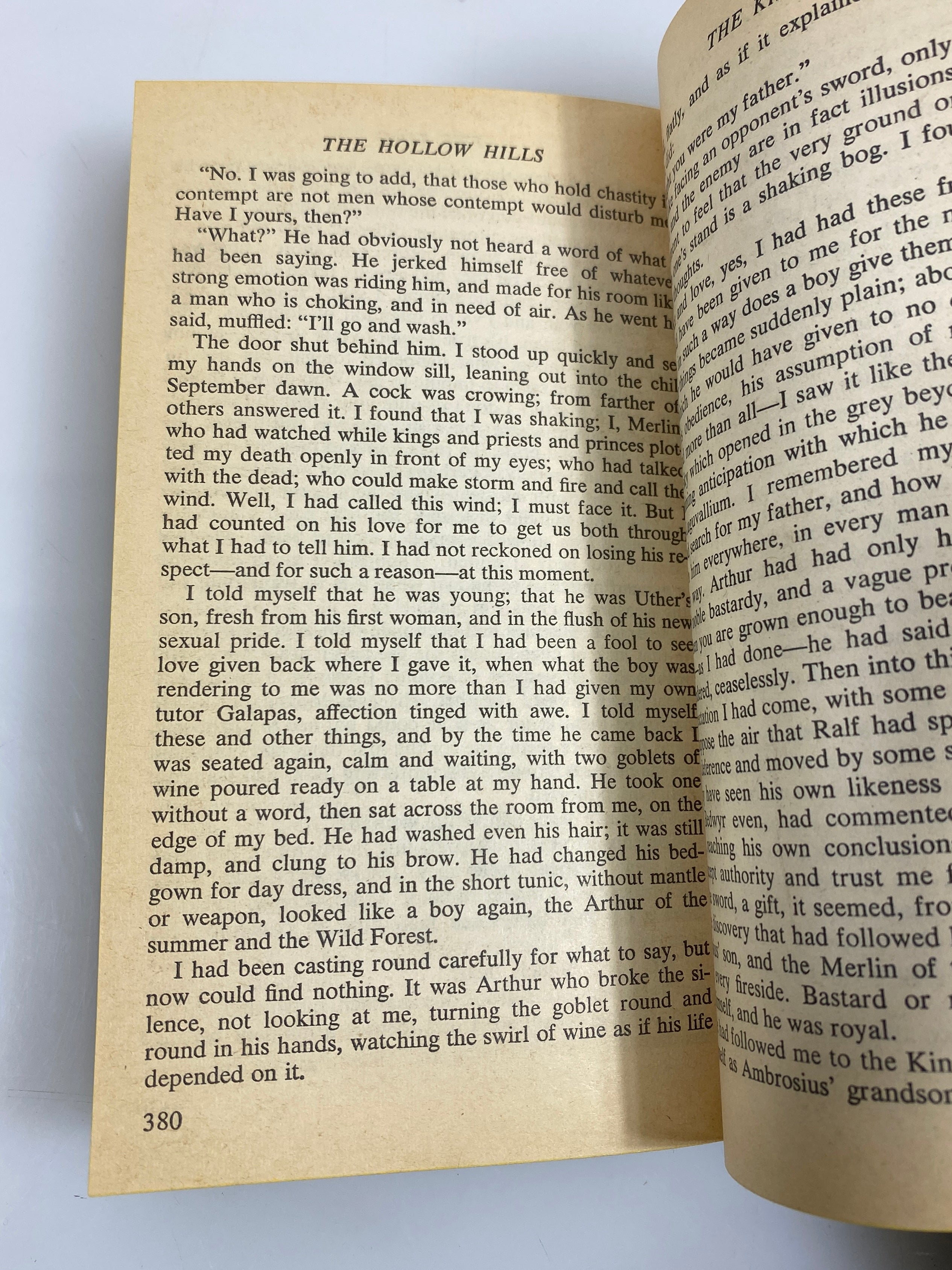The Hollow Hills by Stewart 1974 SC