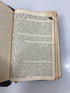 The Holy Bible Red Letter Ed. Oxford University Press KJV Leather Bound c1940s