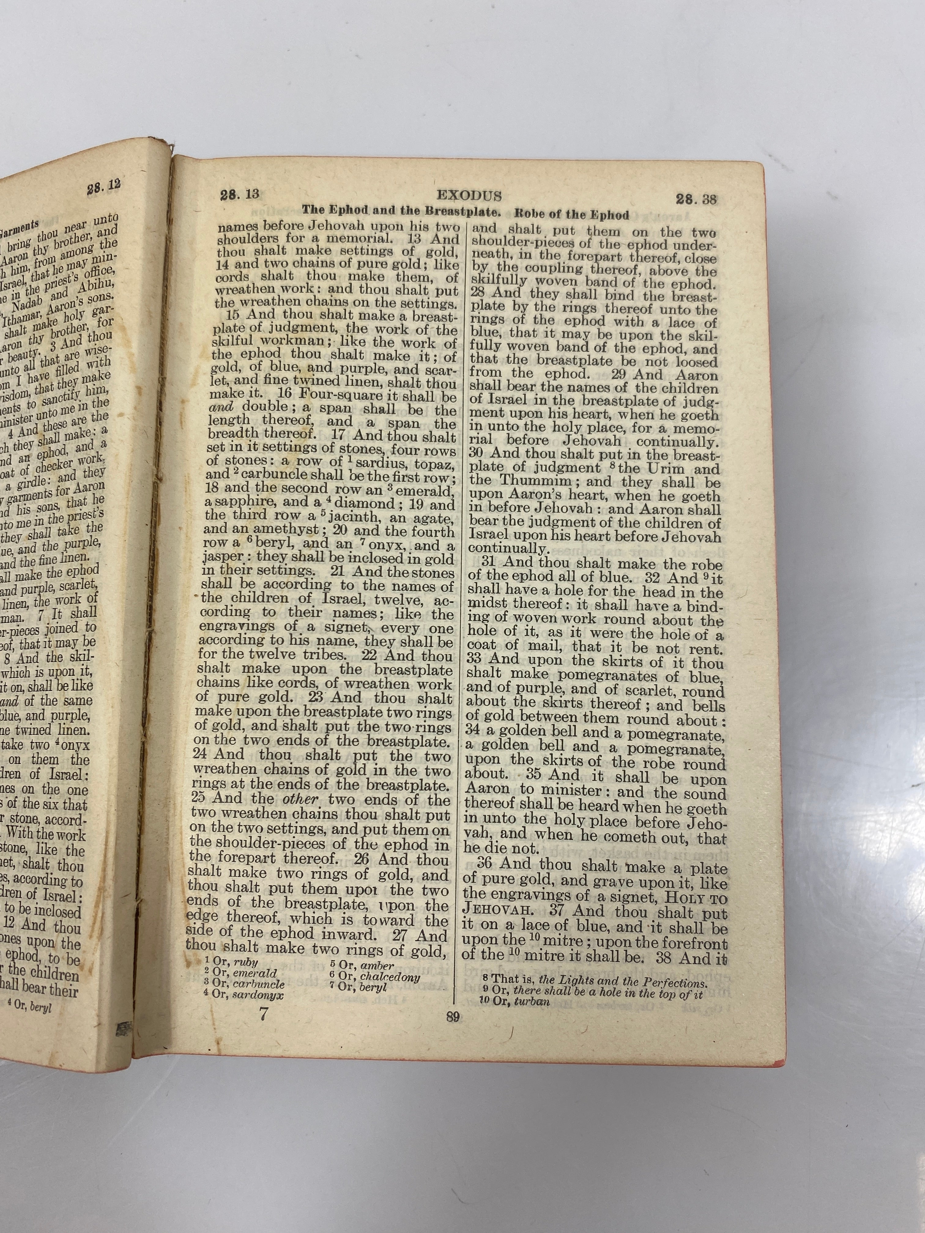 The Holy Bible Standard Edition Thomas Nelson & Sons 1901 HC