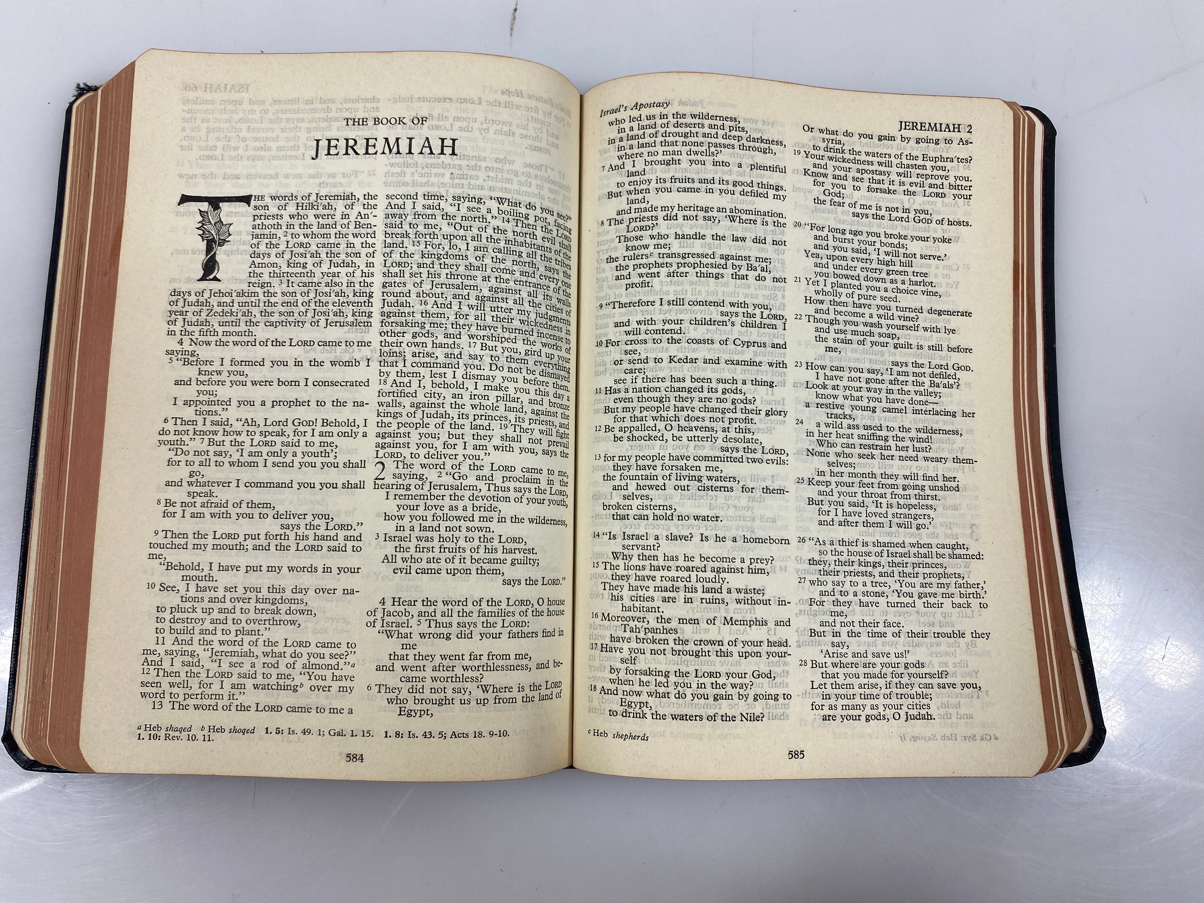 The Holy Bible Thomas Nelson & Sons 1953 SC