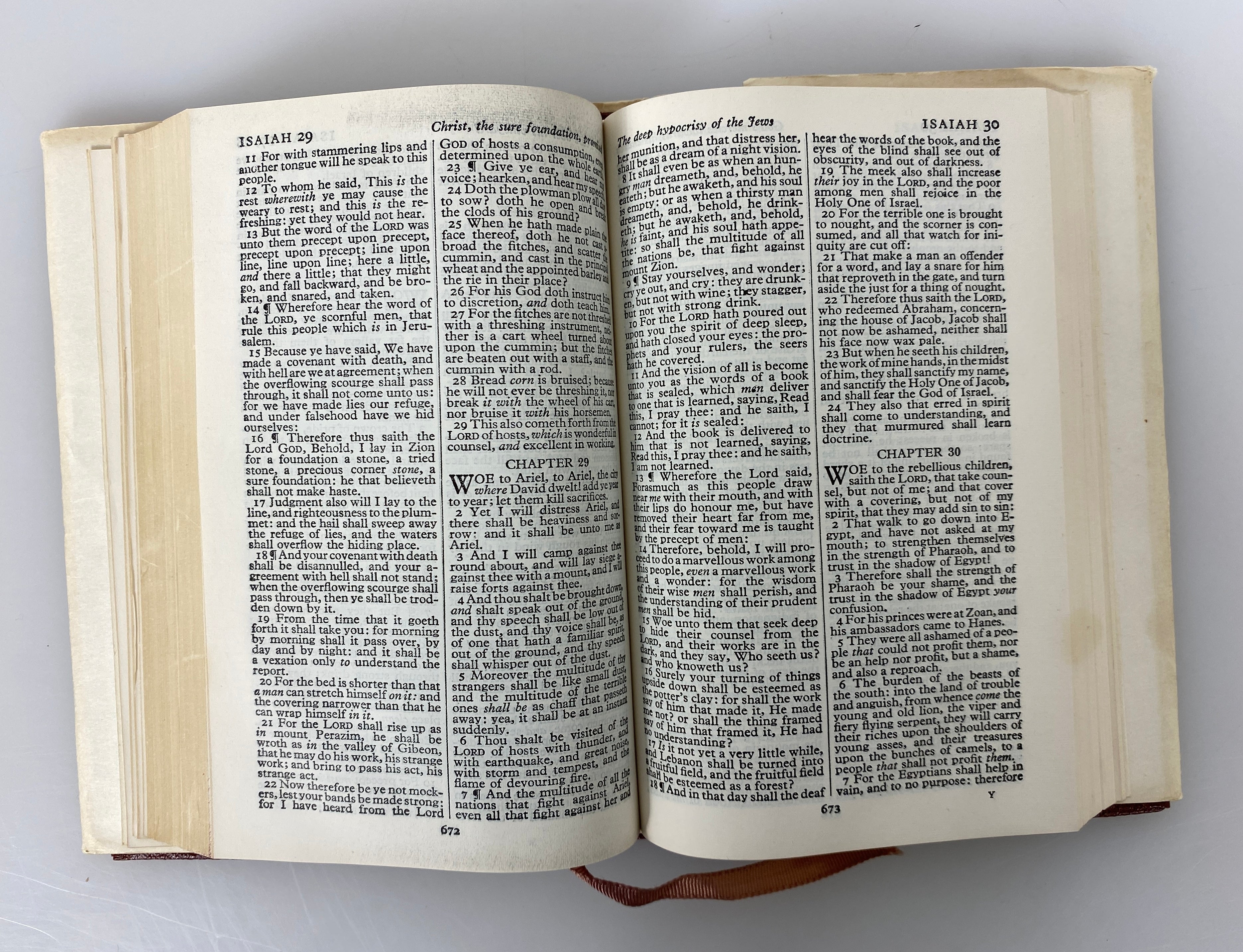 The Holy Bible w Old & New Testaments King James Version Oxford Press HCDJ