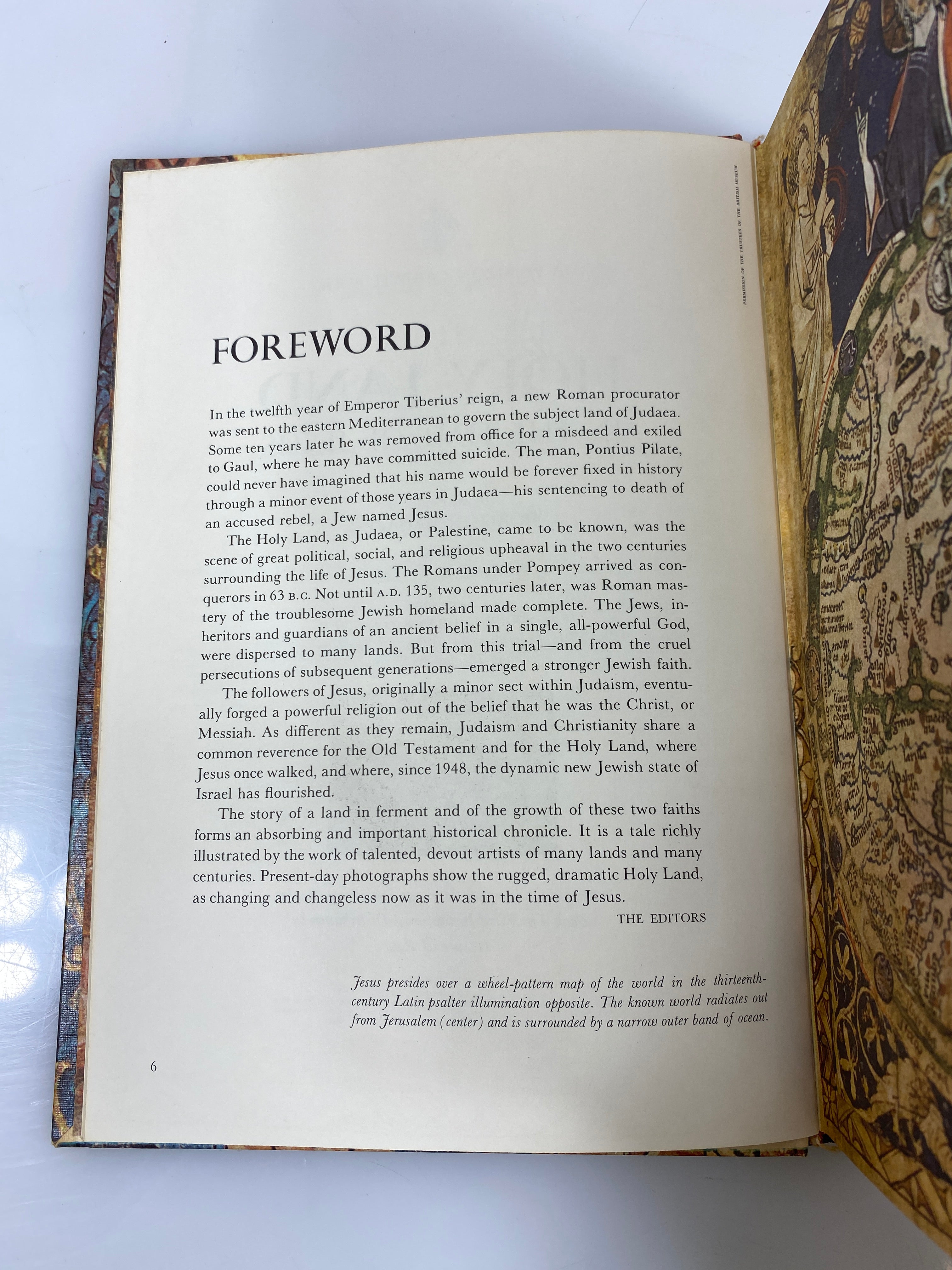 The Holy Land in the Time of Jesus by Kotker Horizon Caravel Book 1967 HC