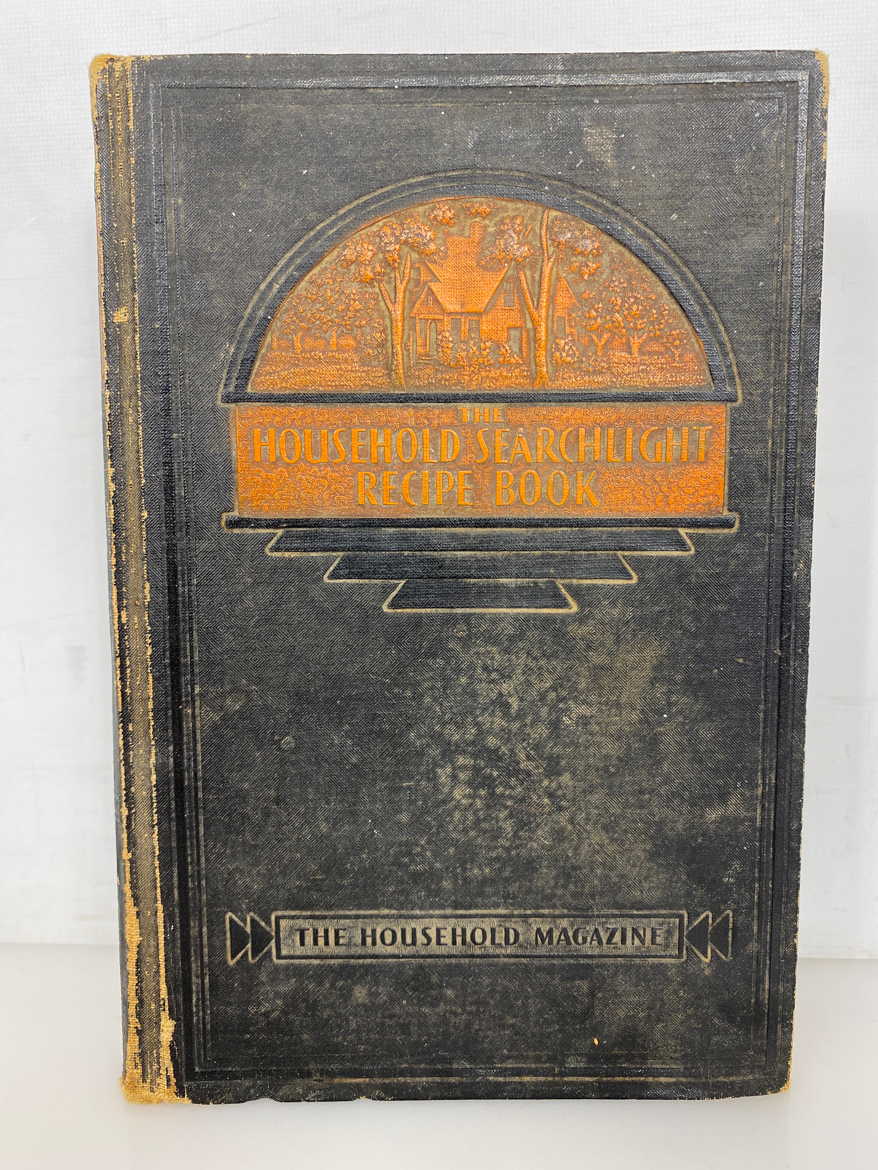 The Household Searchlight Recipe Book 1935 8th Printing Tabbed HC