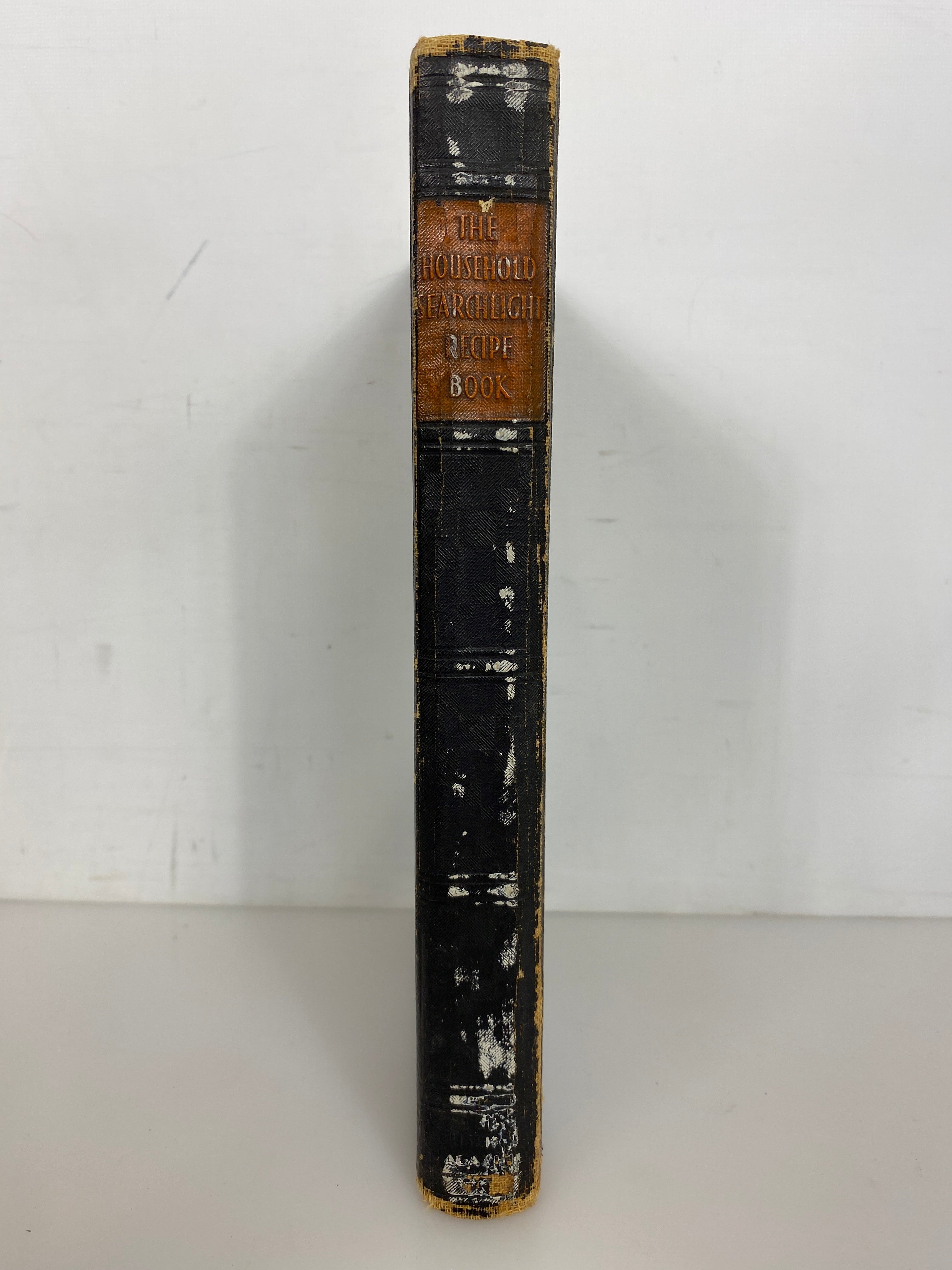 The Household Searchlight Recipe Book 1935 8th Printing Tabbed HC