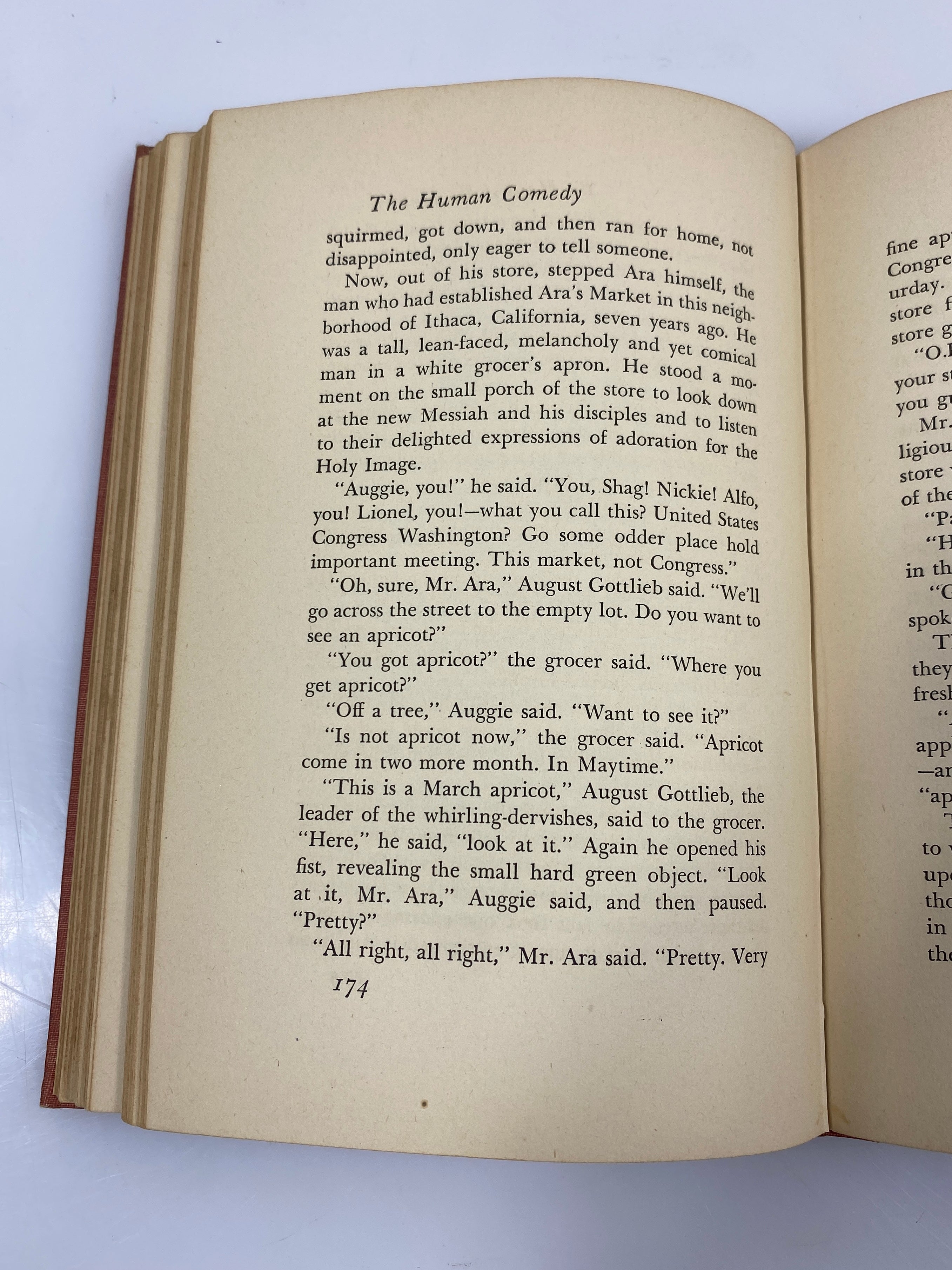 The Human Comedy by William Saroyan 1943 HC