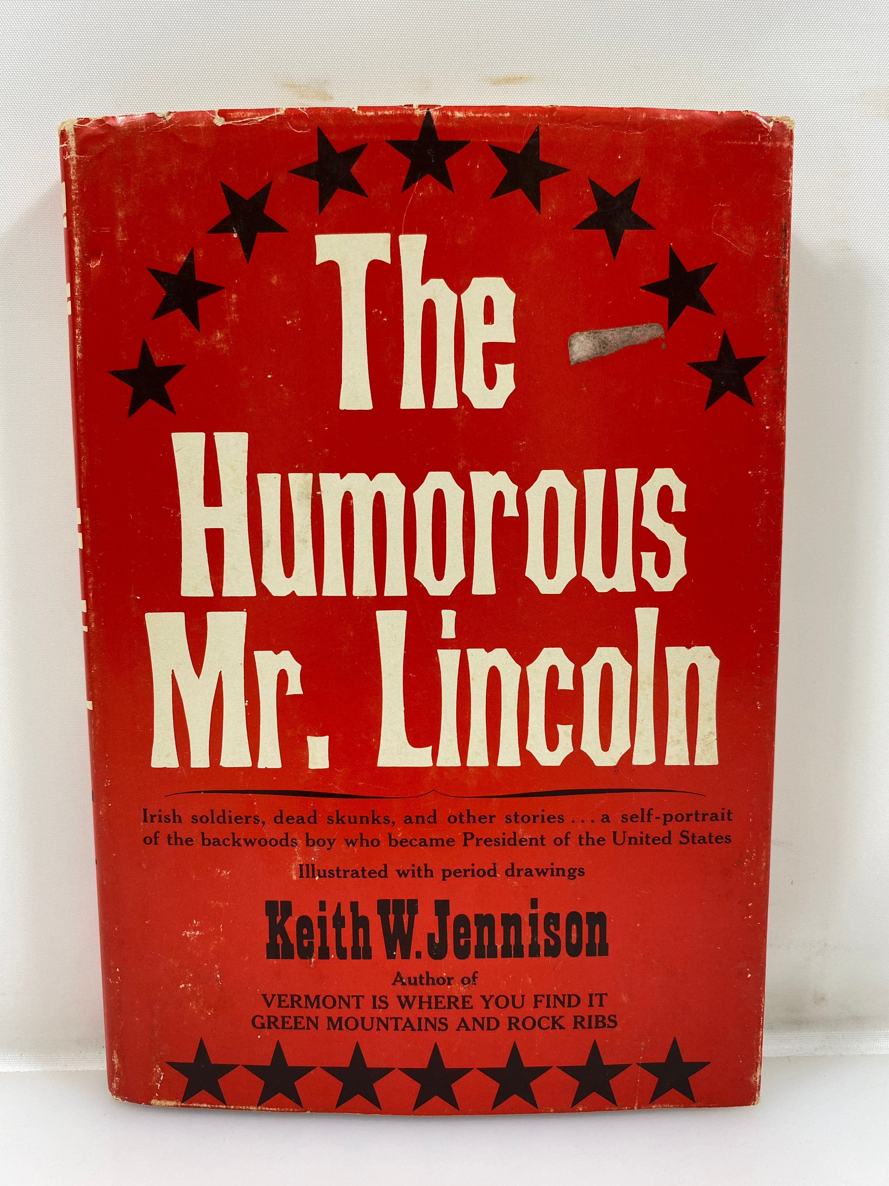 The Humorous Mr. Lincoln by Jennison 1965 HCDJ