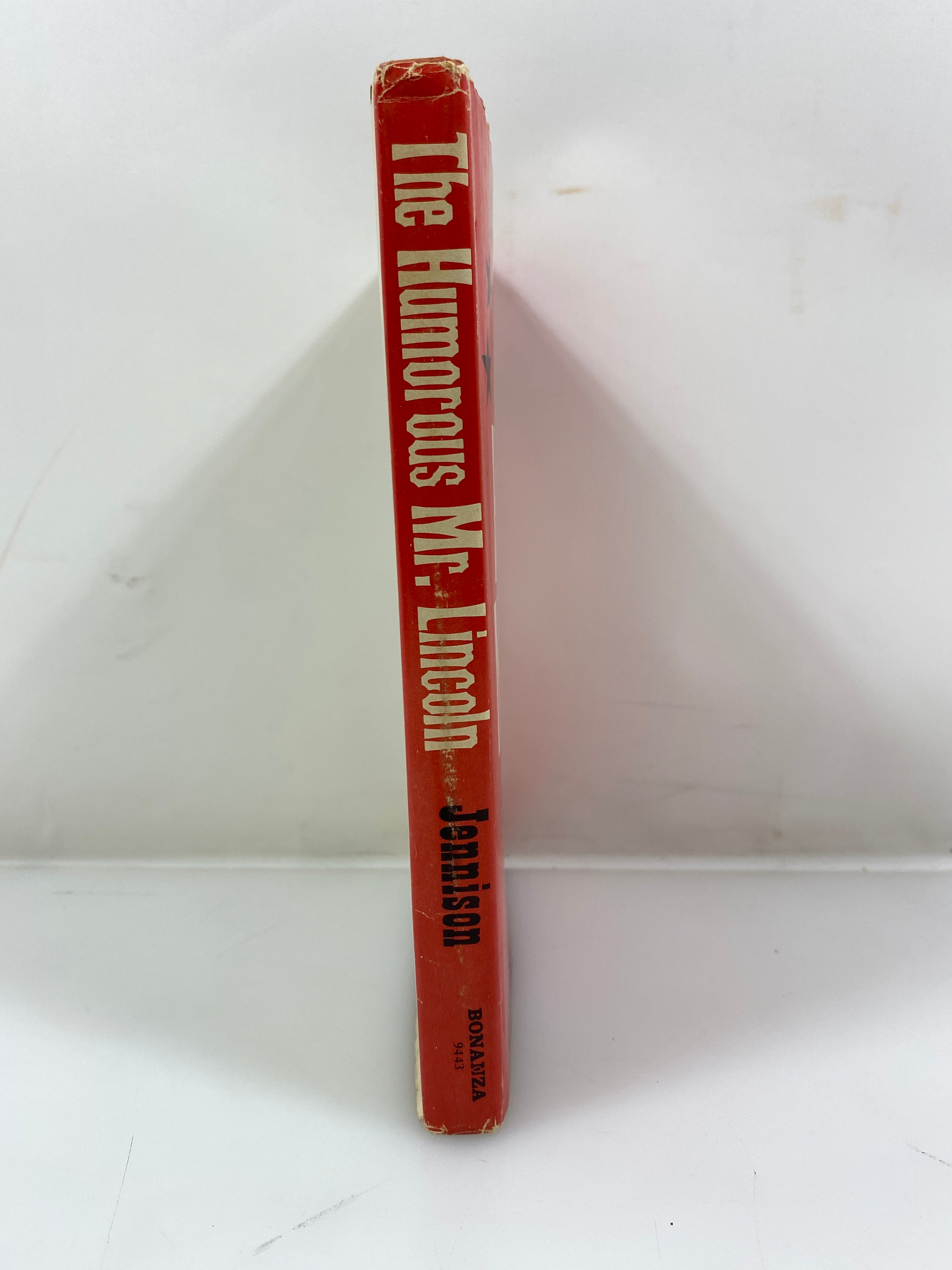 The Humorous Mr. Lincoln by Jennison 1965 HCDJ
