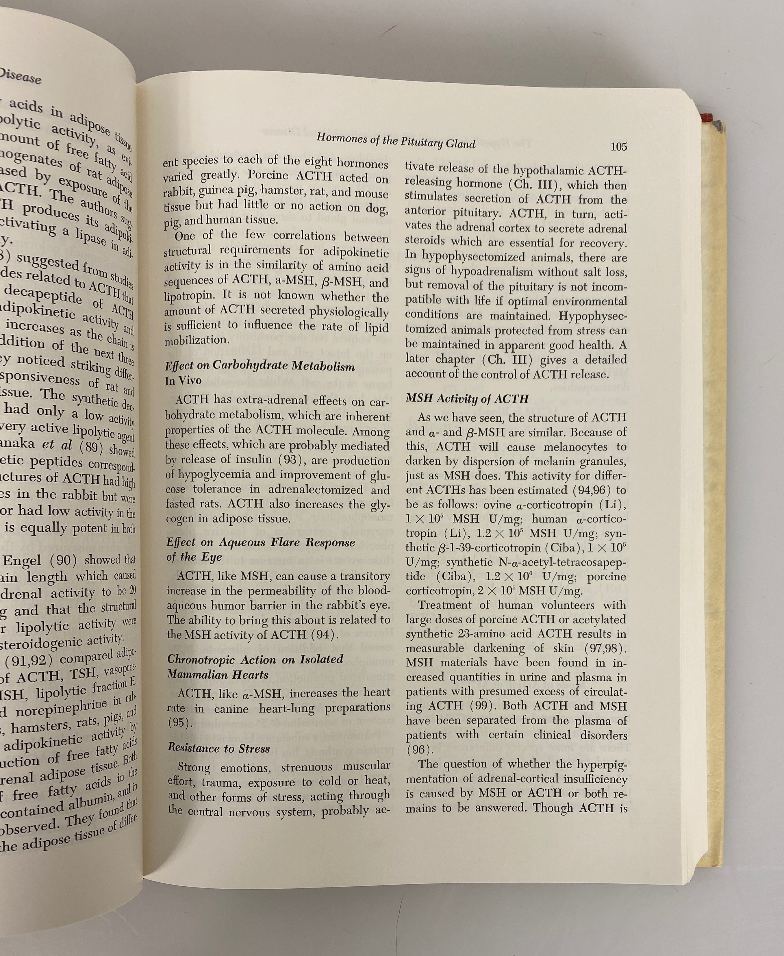 The Hypothalamus & Pituitary in Health & Disease by Locke/Schally 1972 HC DJ