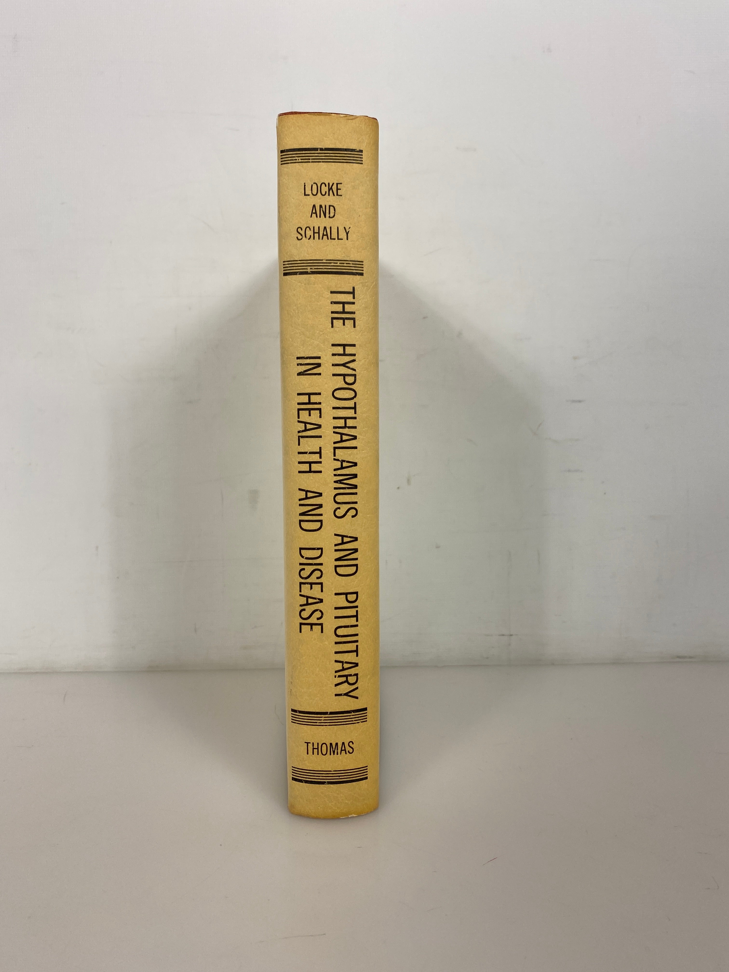 The Hypothalamus & Pituitary in Health & Disease by Locke/Schally 1972 HC DJ