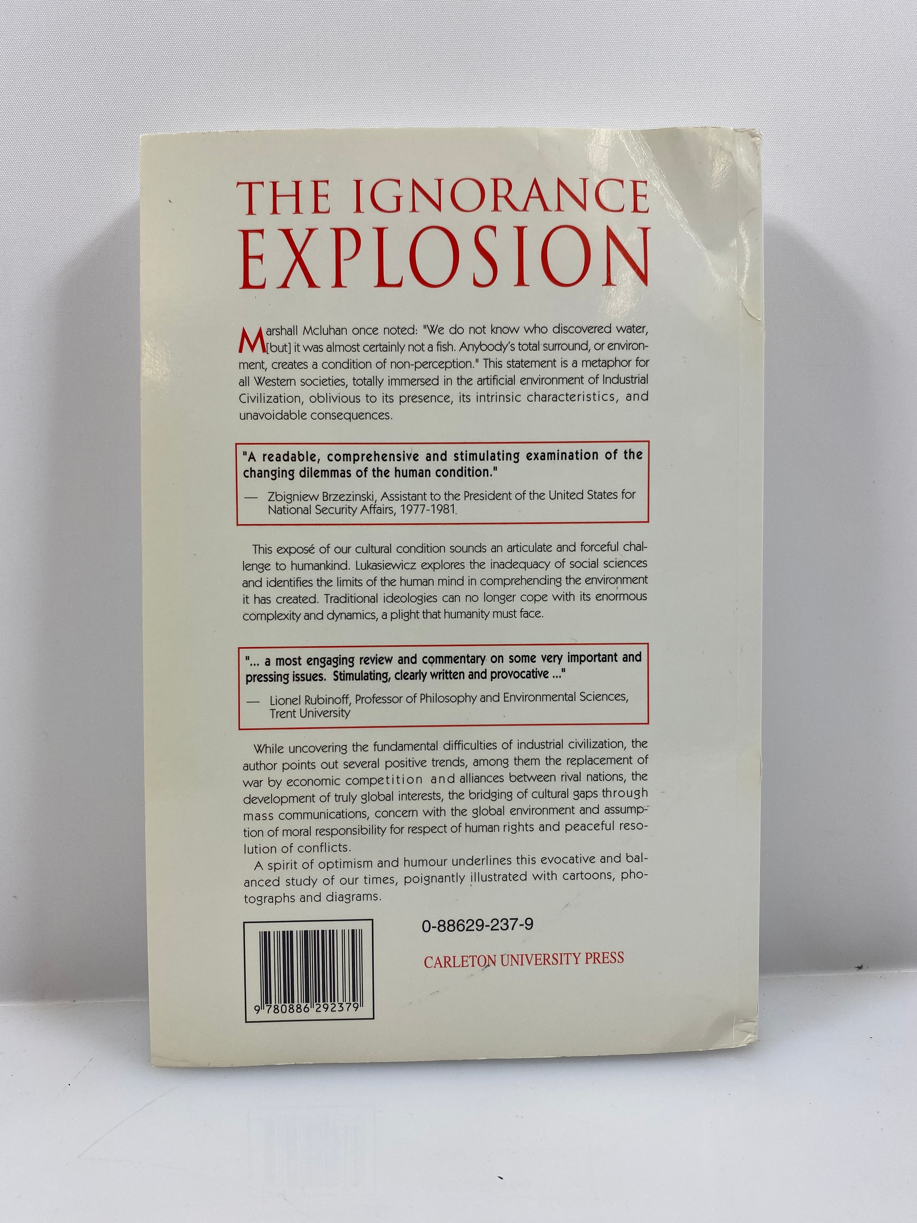 The Ignorance Explosion by Lukasiewicz 1994 SC