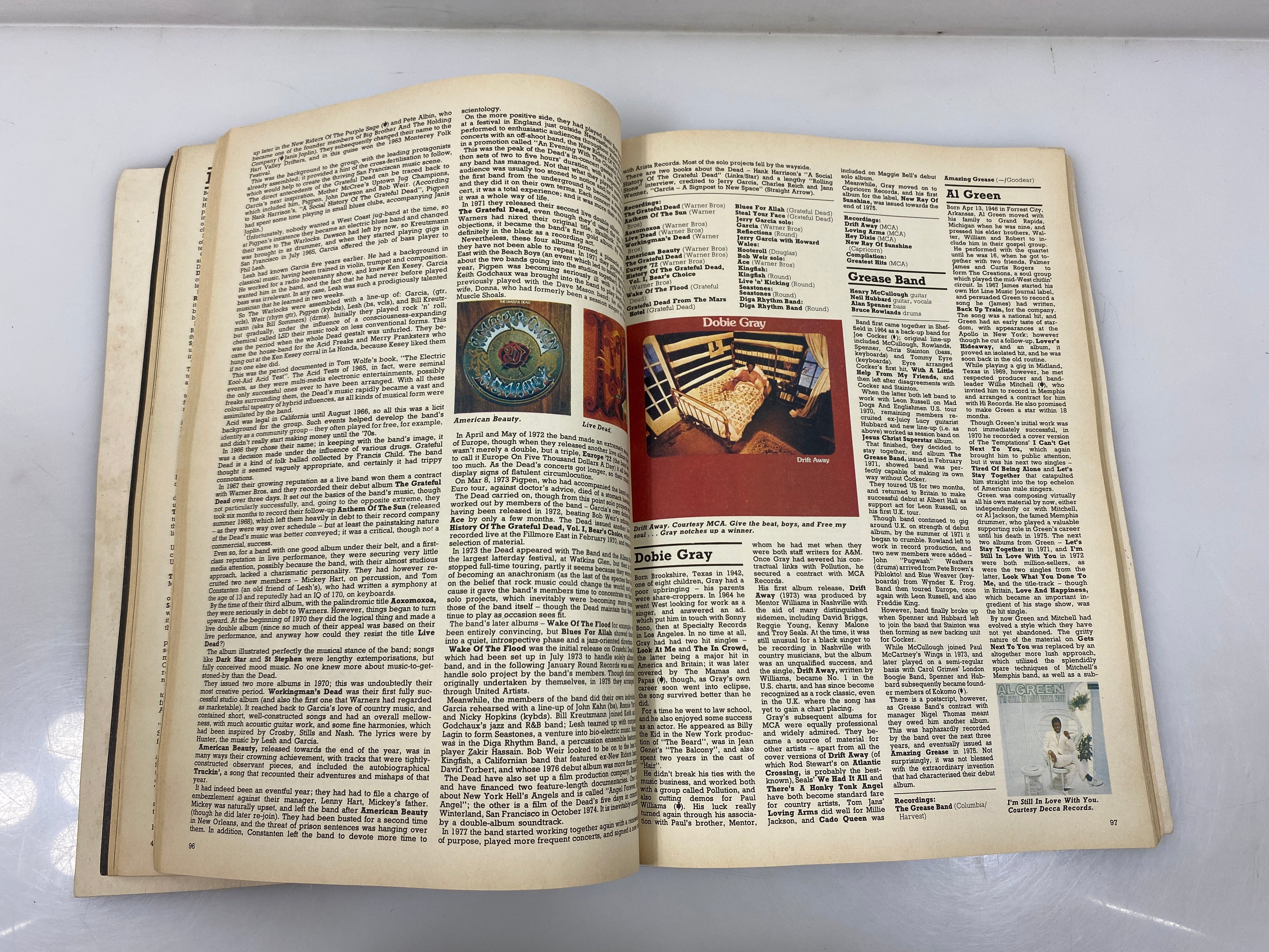 The Illustrated Encyclopedia of Rock Harmony Books 1976 SC