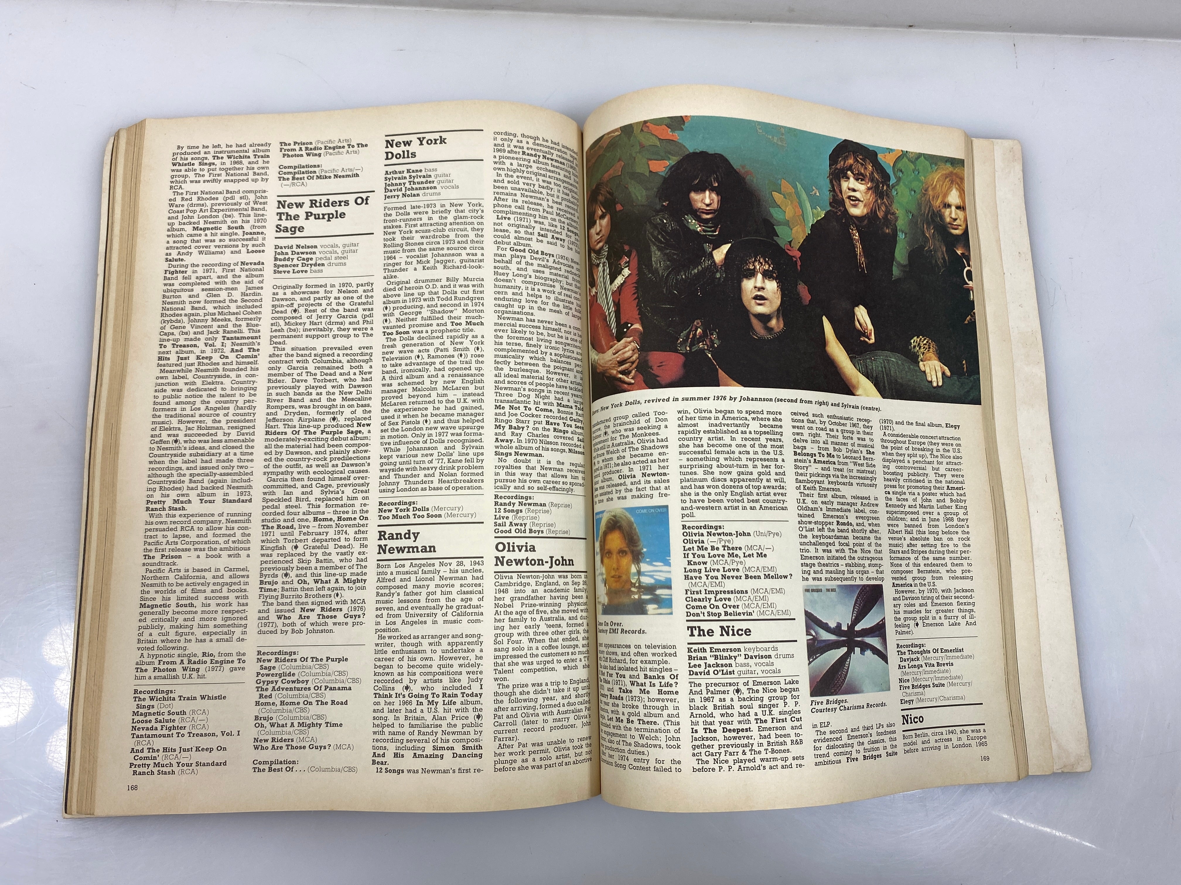 The Illustrated Encyclopedia of Rock Harmony Books 1976 SC
