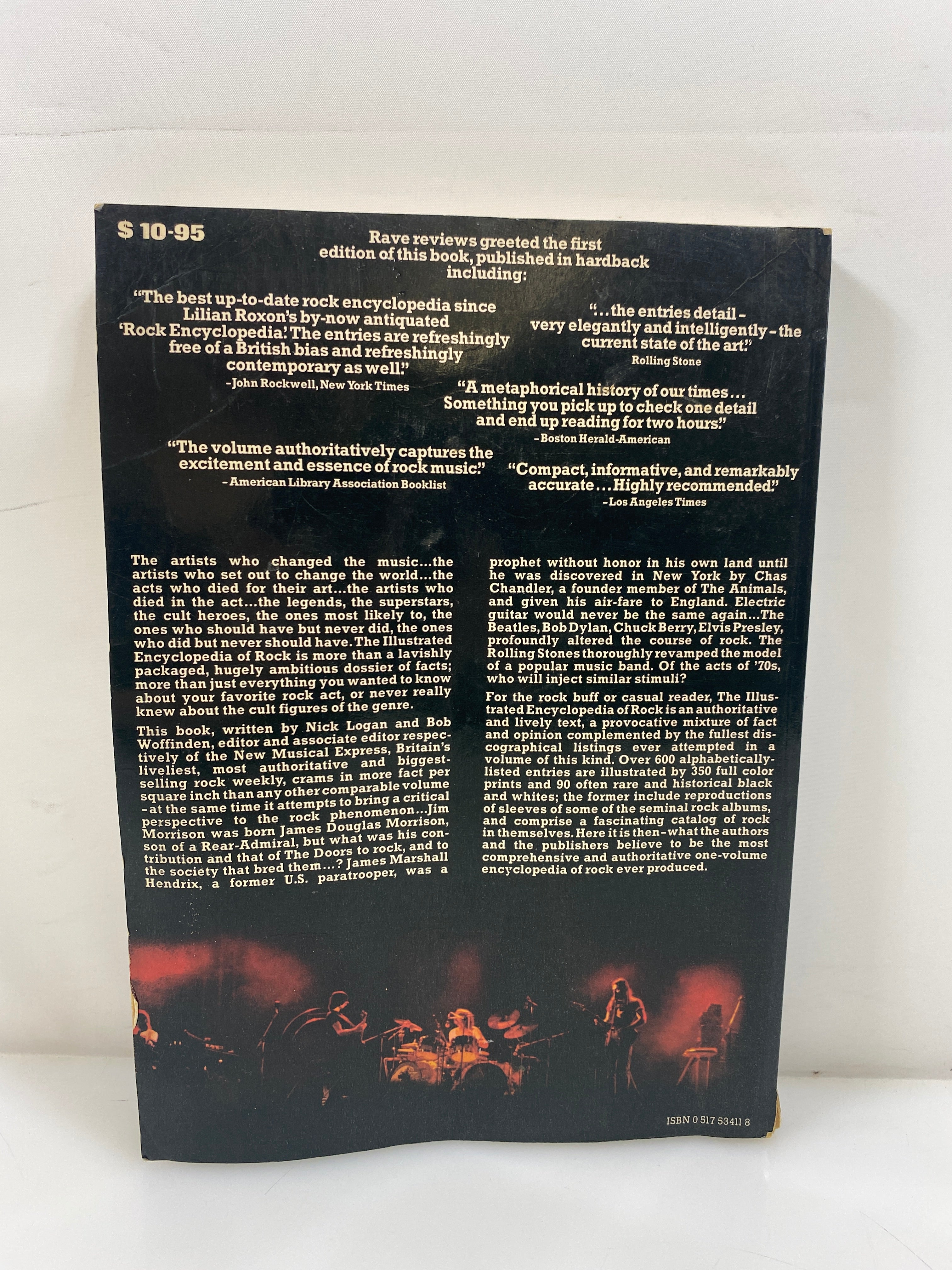 The Illustrated Encyclopedia of Rock Harmony Books 1976 SC