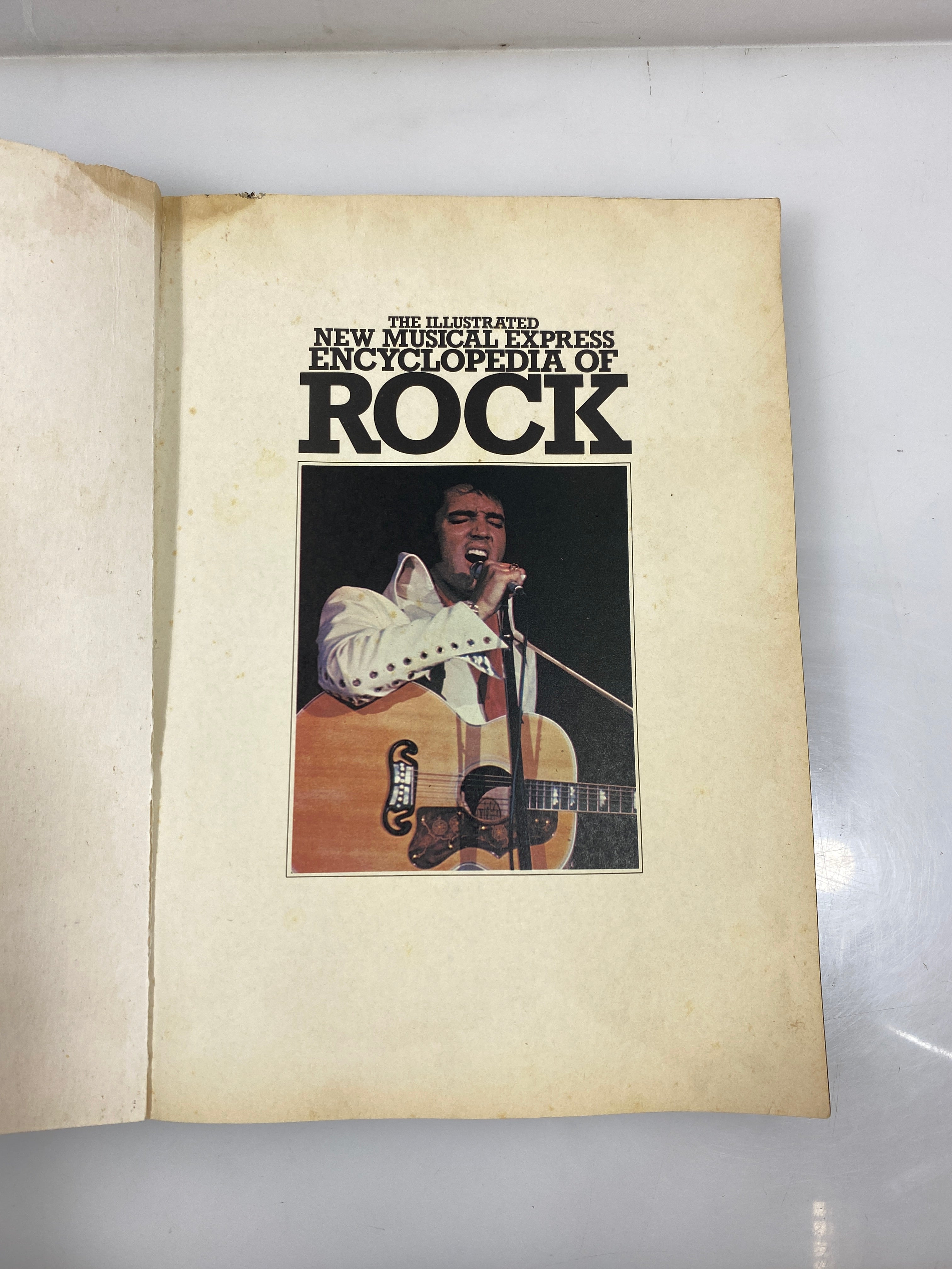 The Illustrated Encyclopedia of Rock Harmony Books 1976 SC