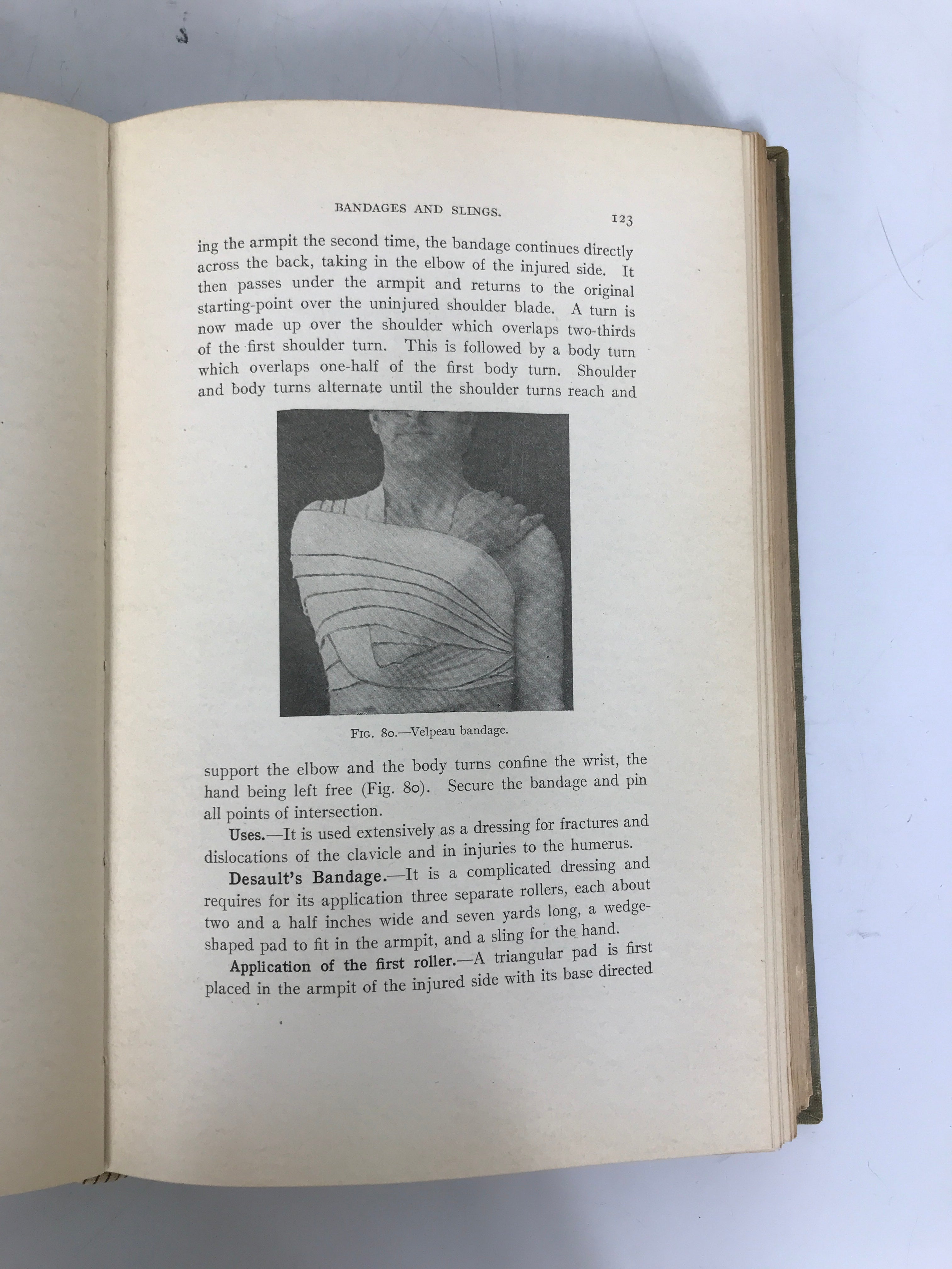 The Immediate Care of the Injured Albert Morrow 1918 Antique HC