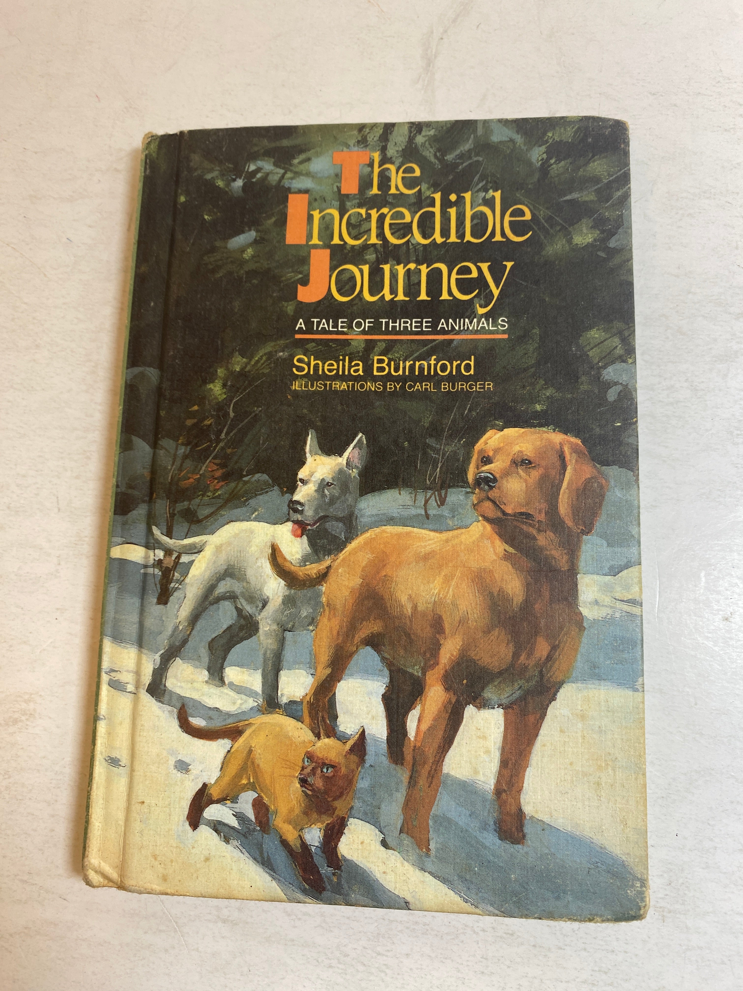 The Incredible Journey Weekly Reader Edition 1961