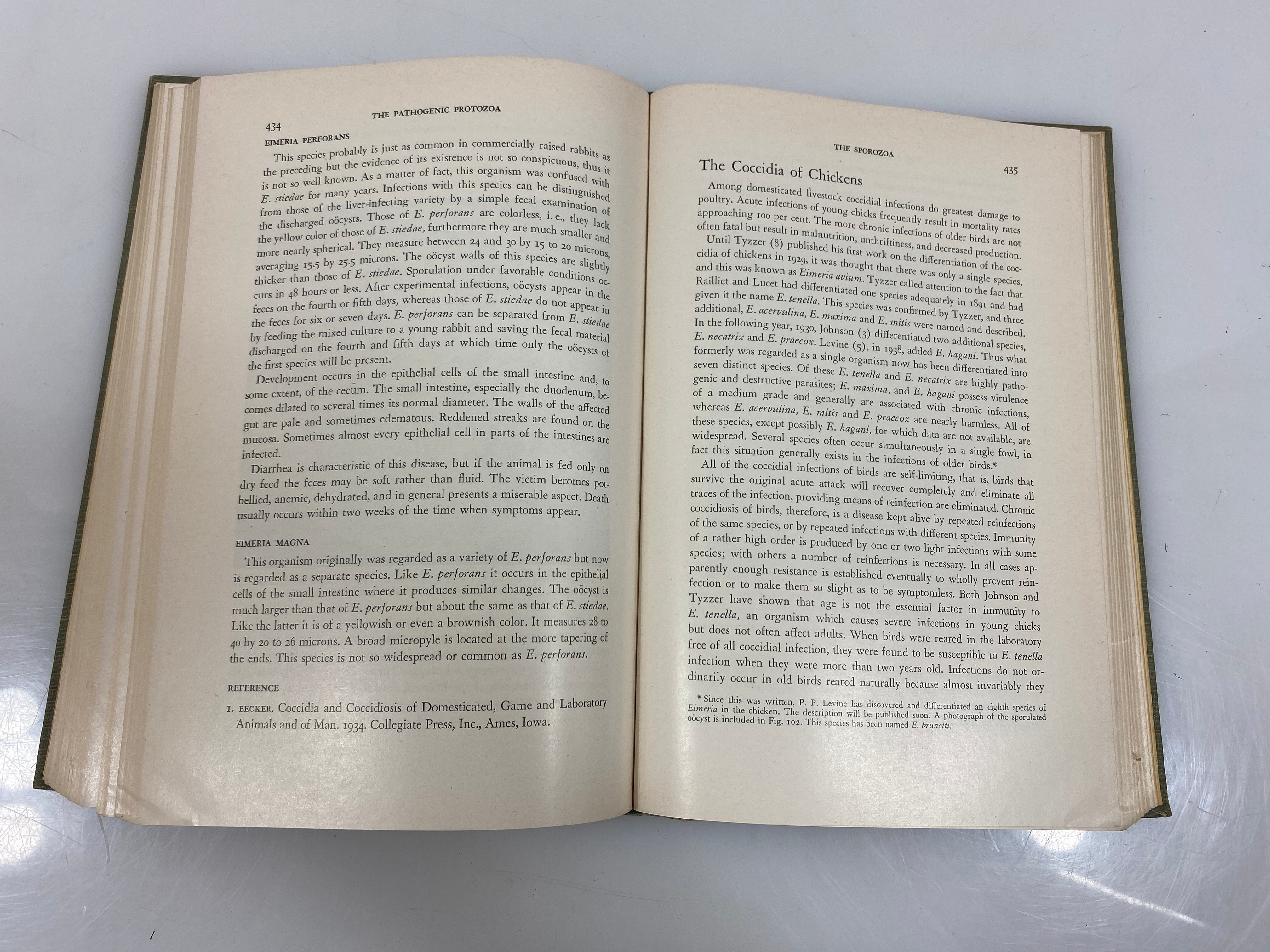 The Infectious Diseases of Domestic Animal by Hagan 1948 Ex-library HC