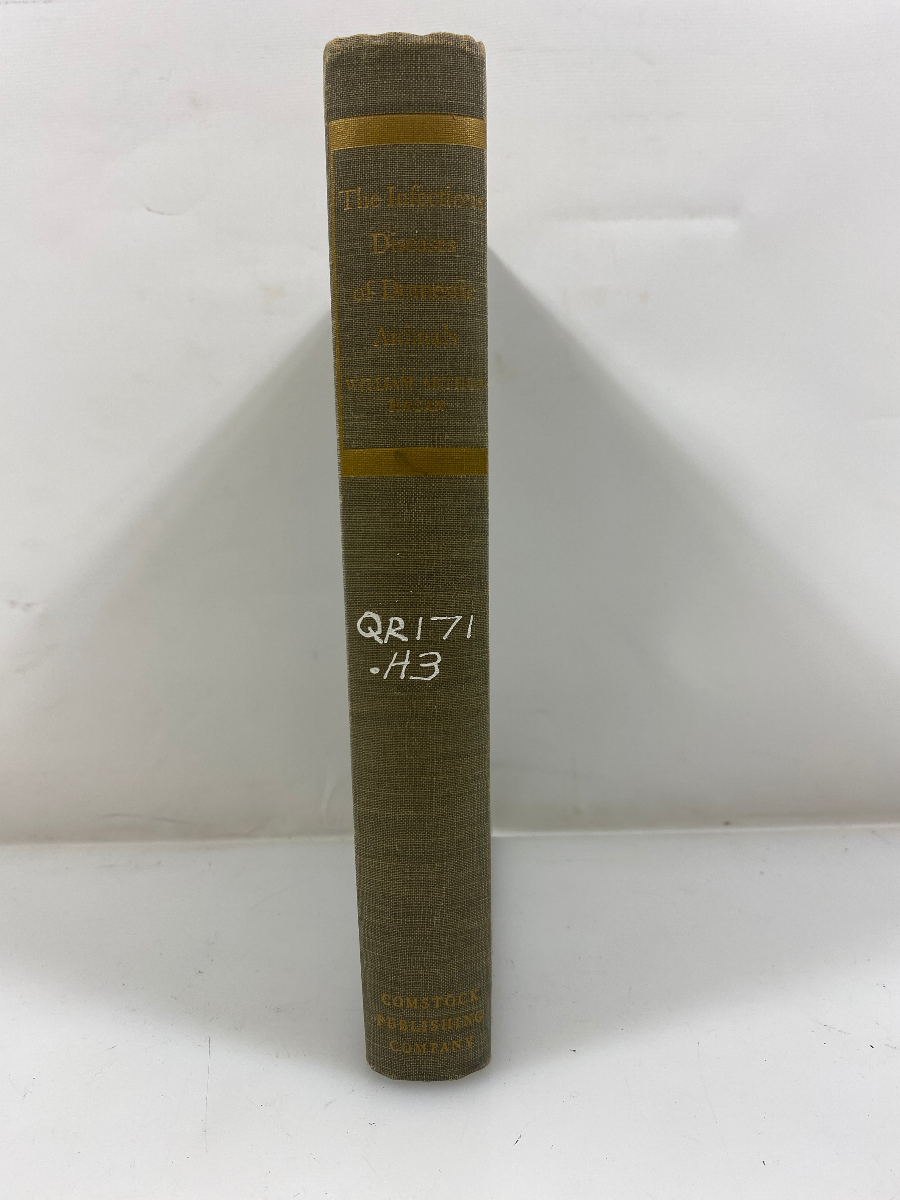 The Infectious Diseases of Domestic Animal by Hagan 1948 Ex-library HC