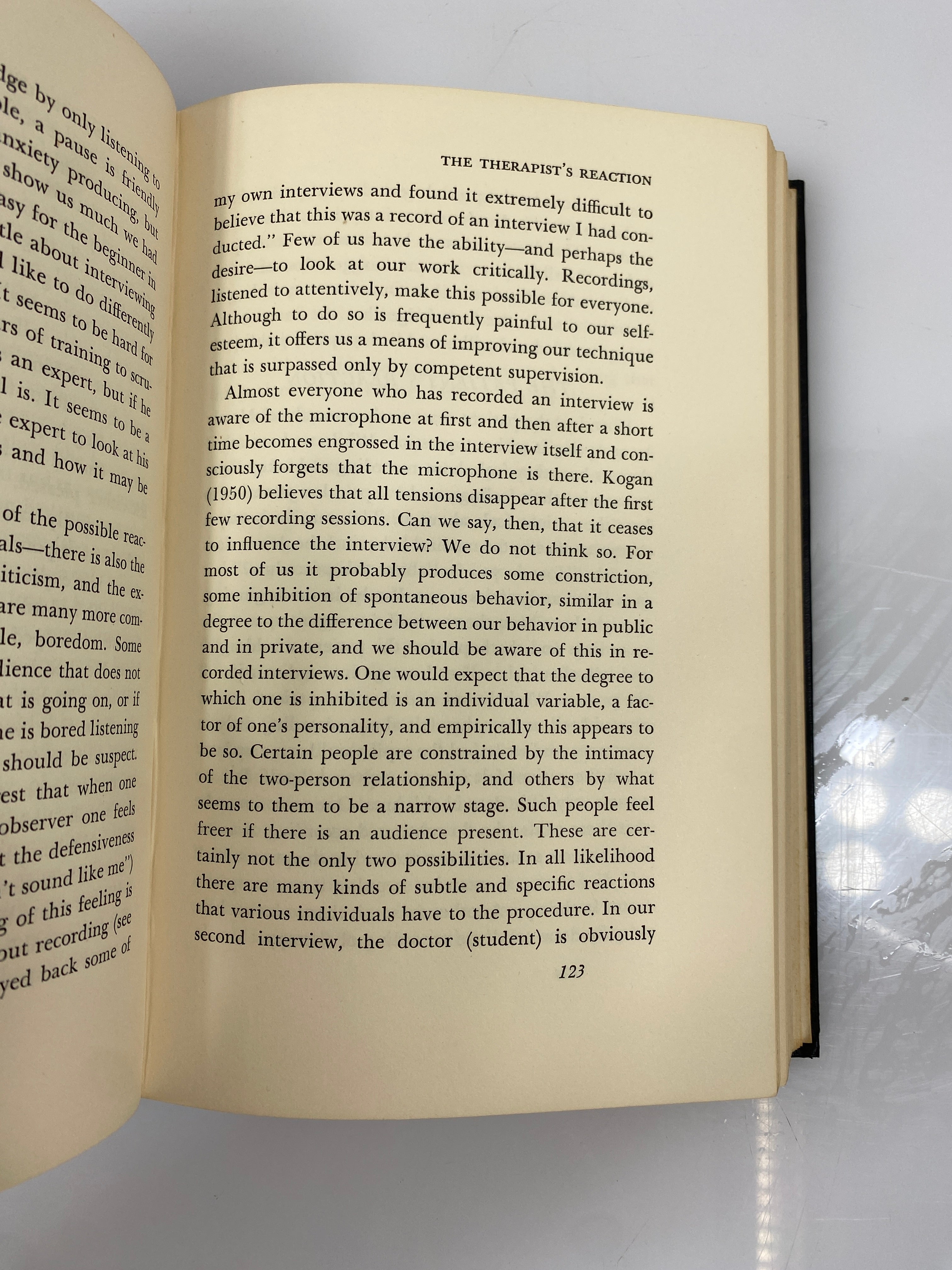 The Initial Interview in Psychiatric Practice Gill/Newman/Redlich 1954 HC