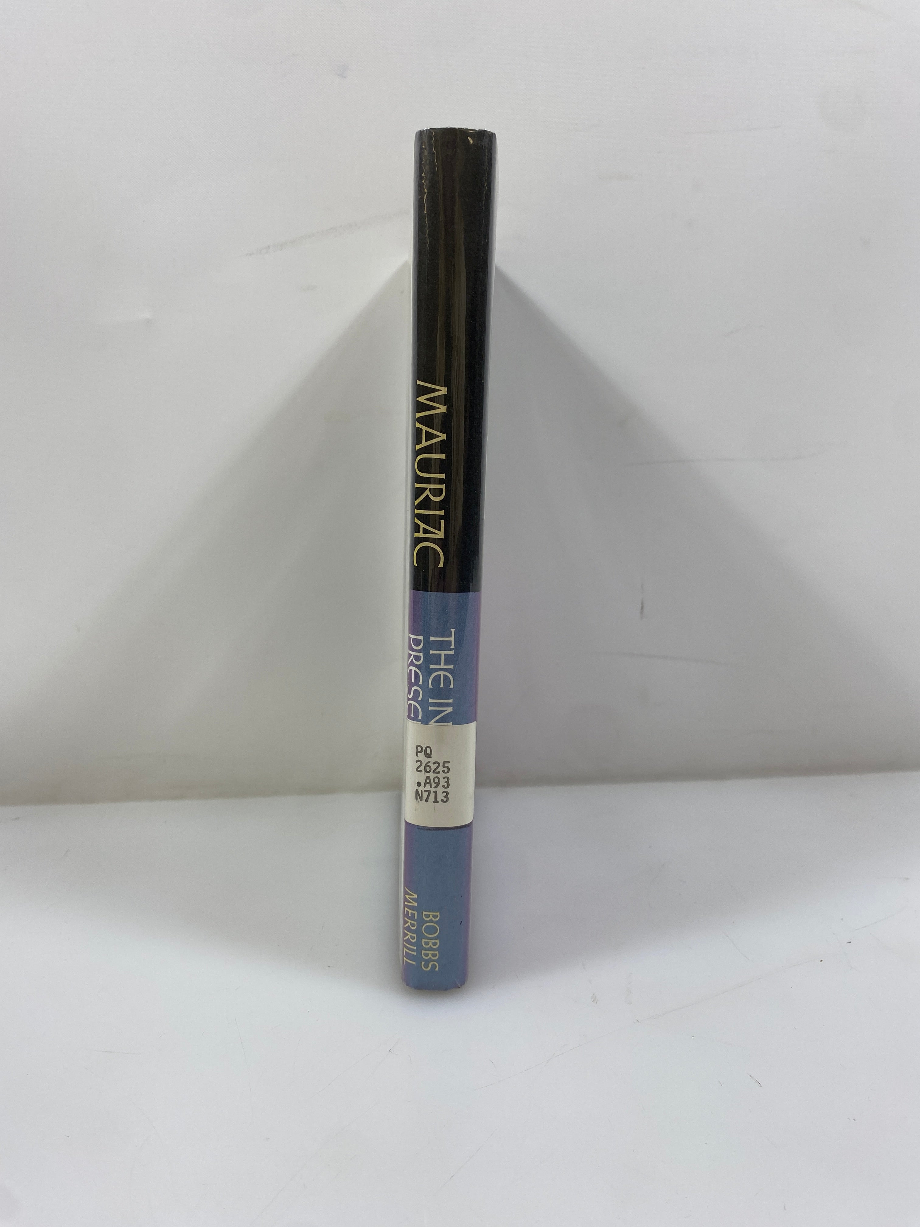 The Inner Presence My Spiritual Life by Francois Mauriac 1968 Ex-Library HCDJ