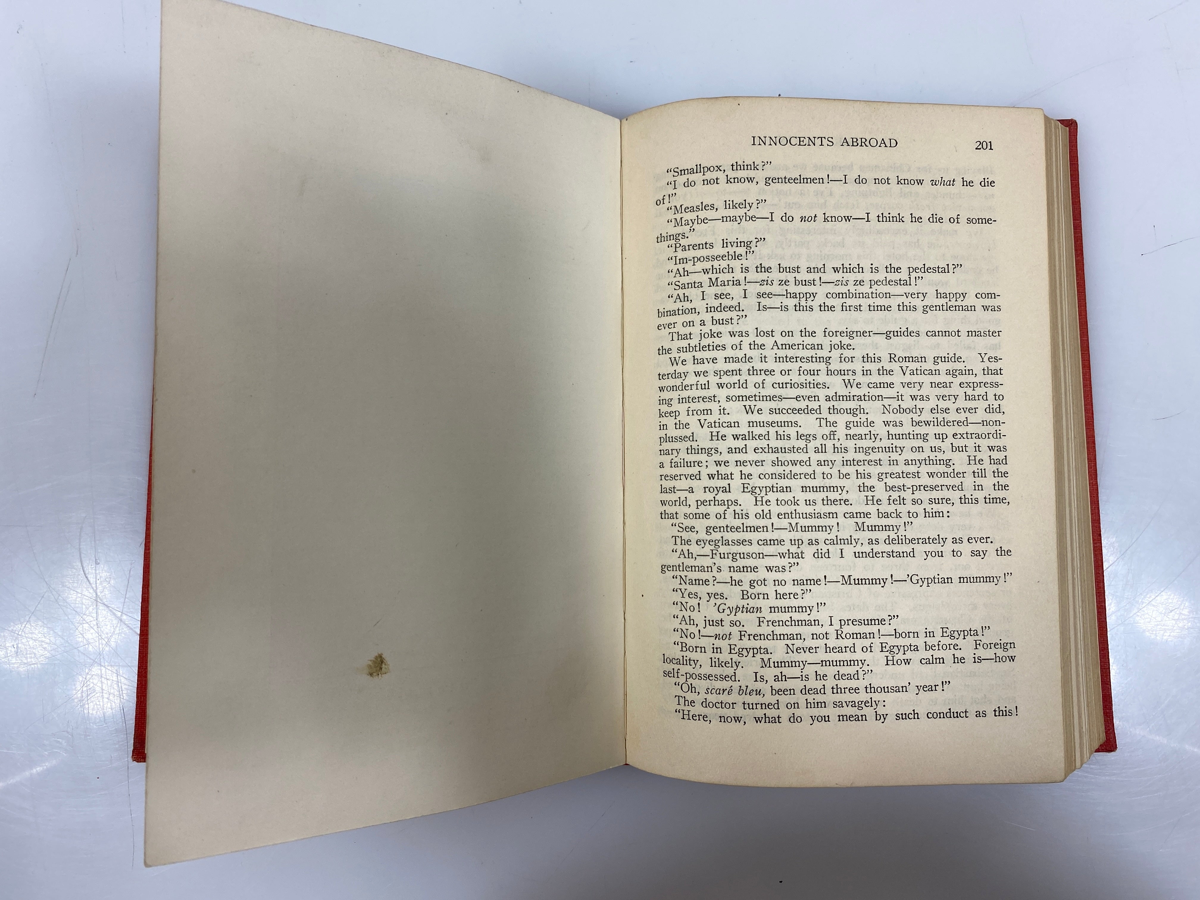 The Innocents Abroad by Mark Twain 1911 HC