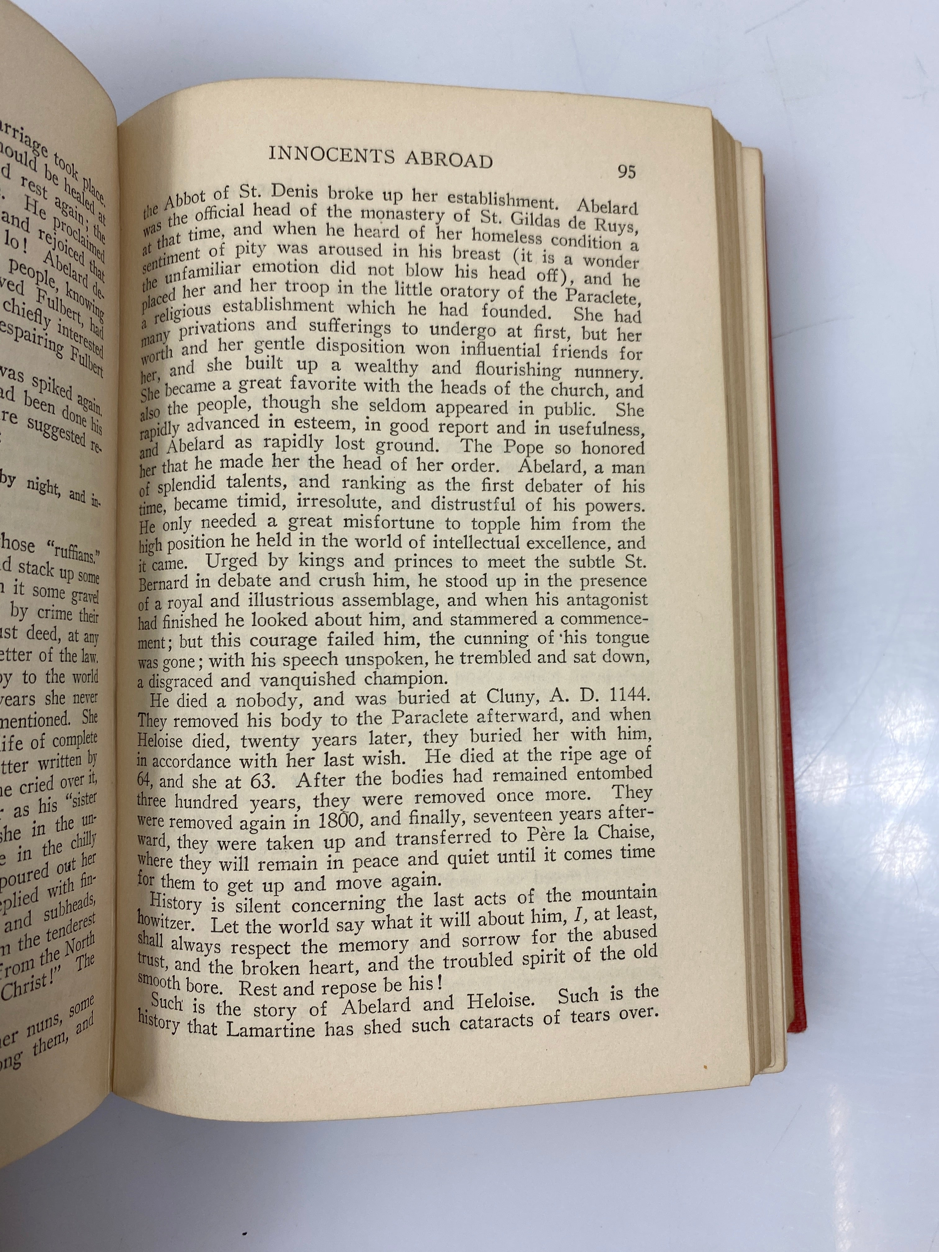 The Innocents Abroad by Mark Twain 1911 HC
