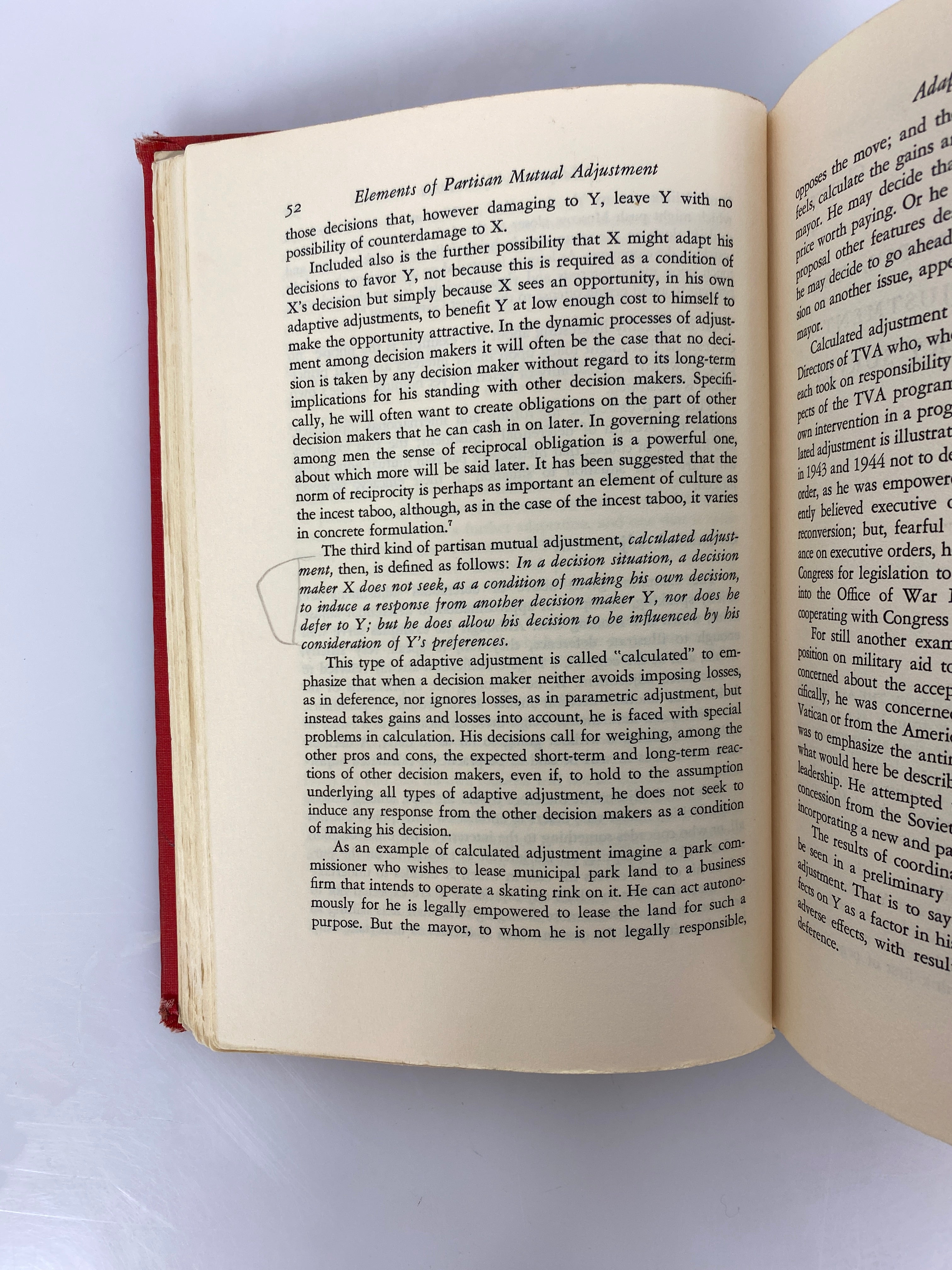 The Intelligence of Democracy by Charles Lindblom 1965 Ex-Library HC