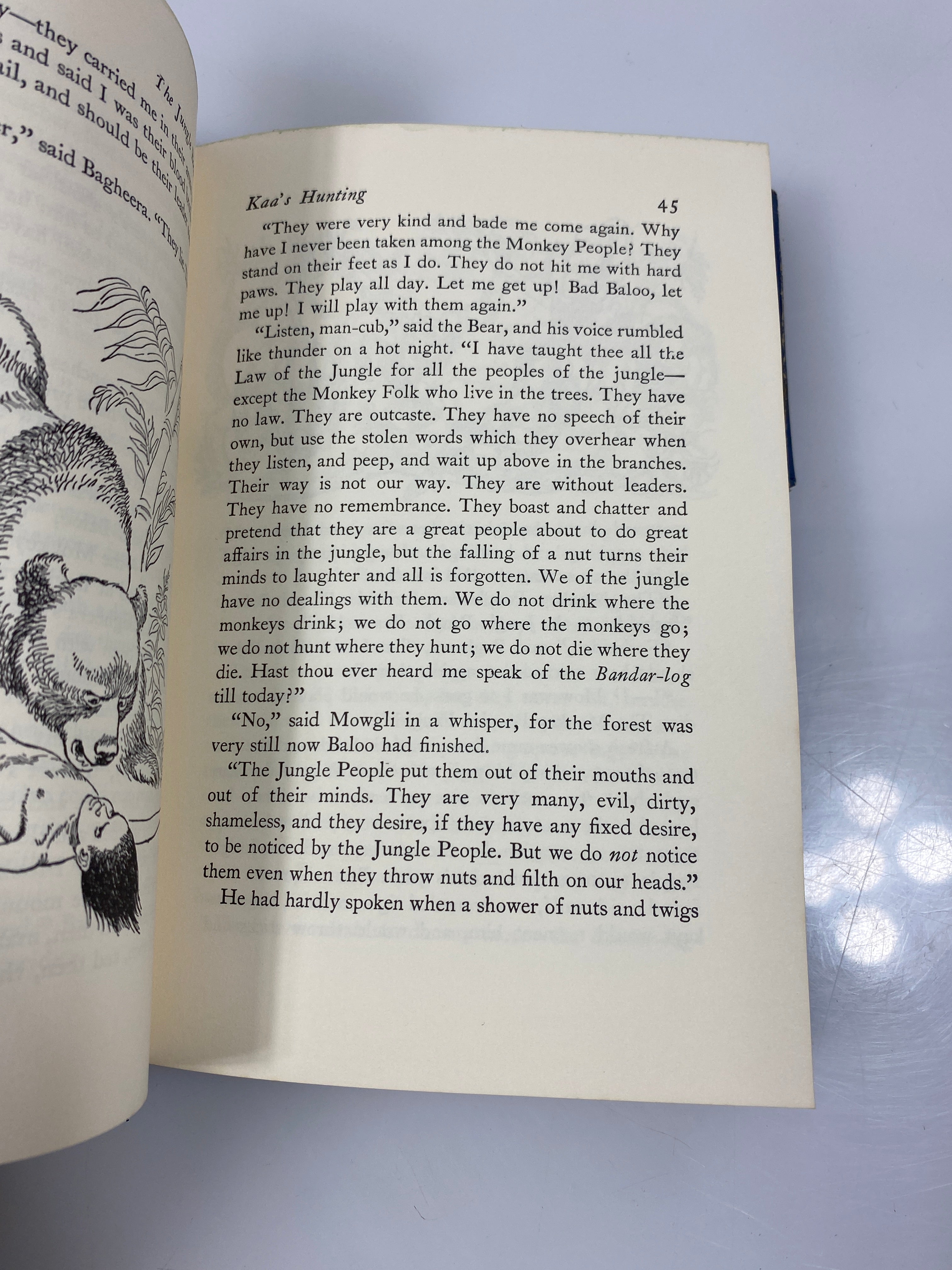 The Jungle Book by Kipling 1979 HCDJ