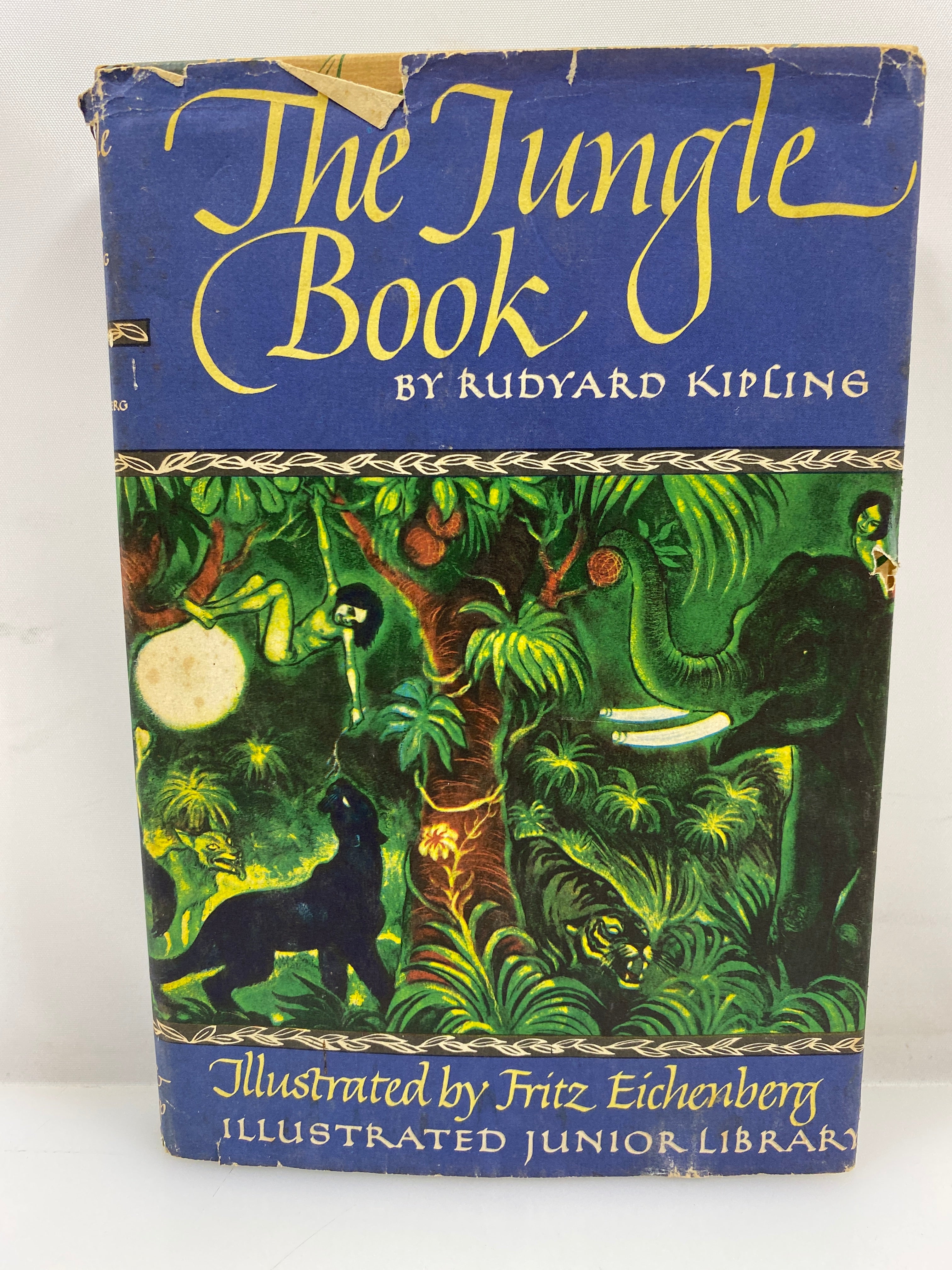 The Jungle Book by Kipling 1979 HCDJ