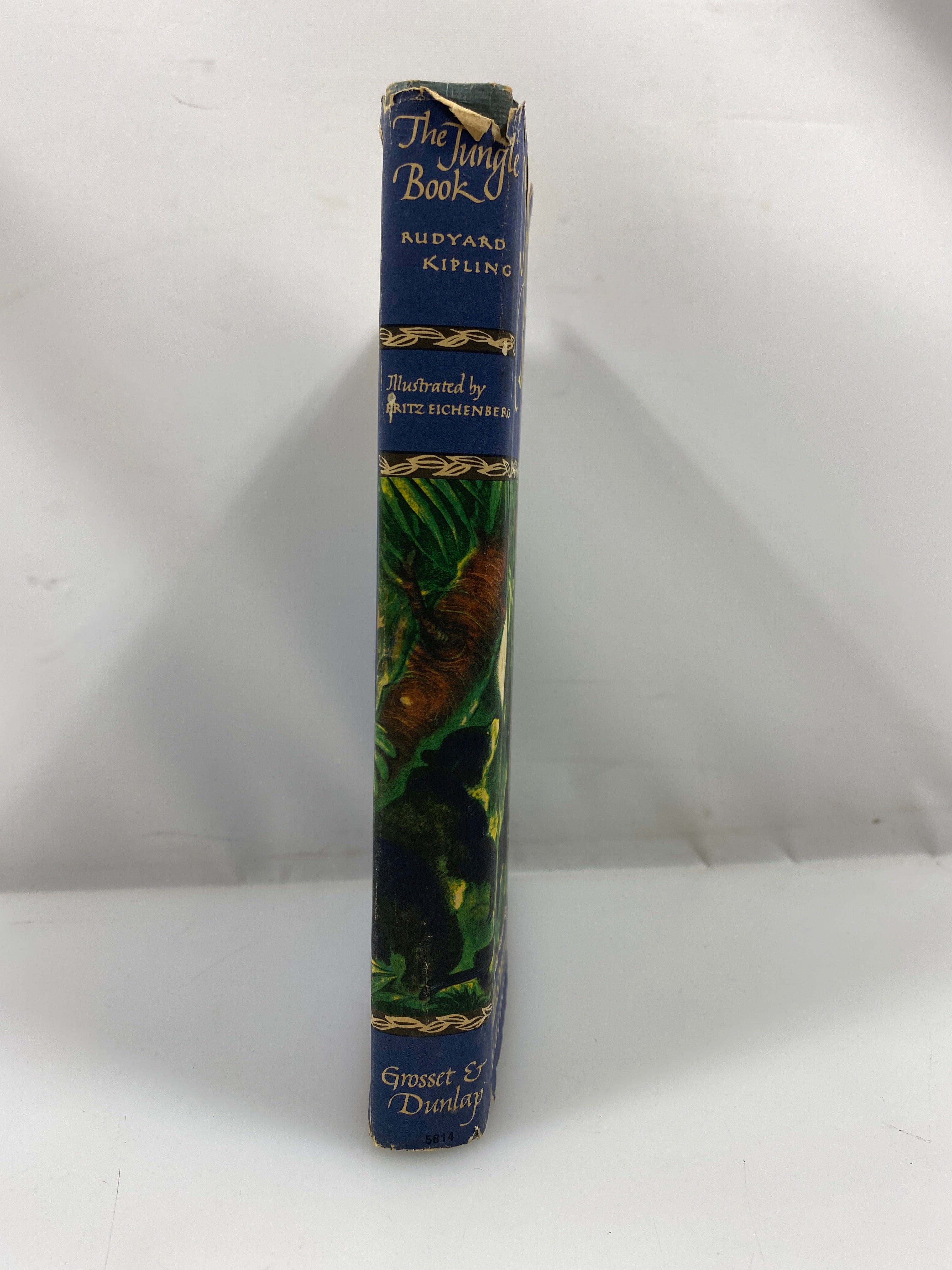 The Jungle Book by Kipling 1979 HCDJ