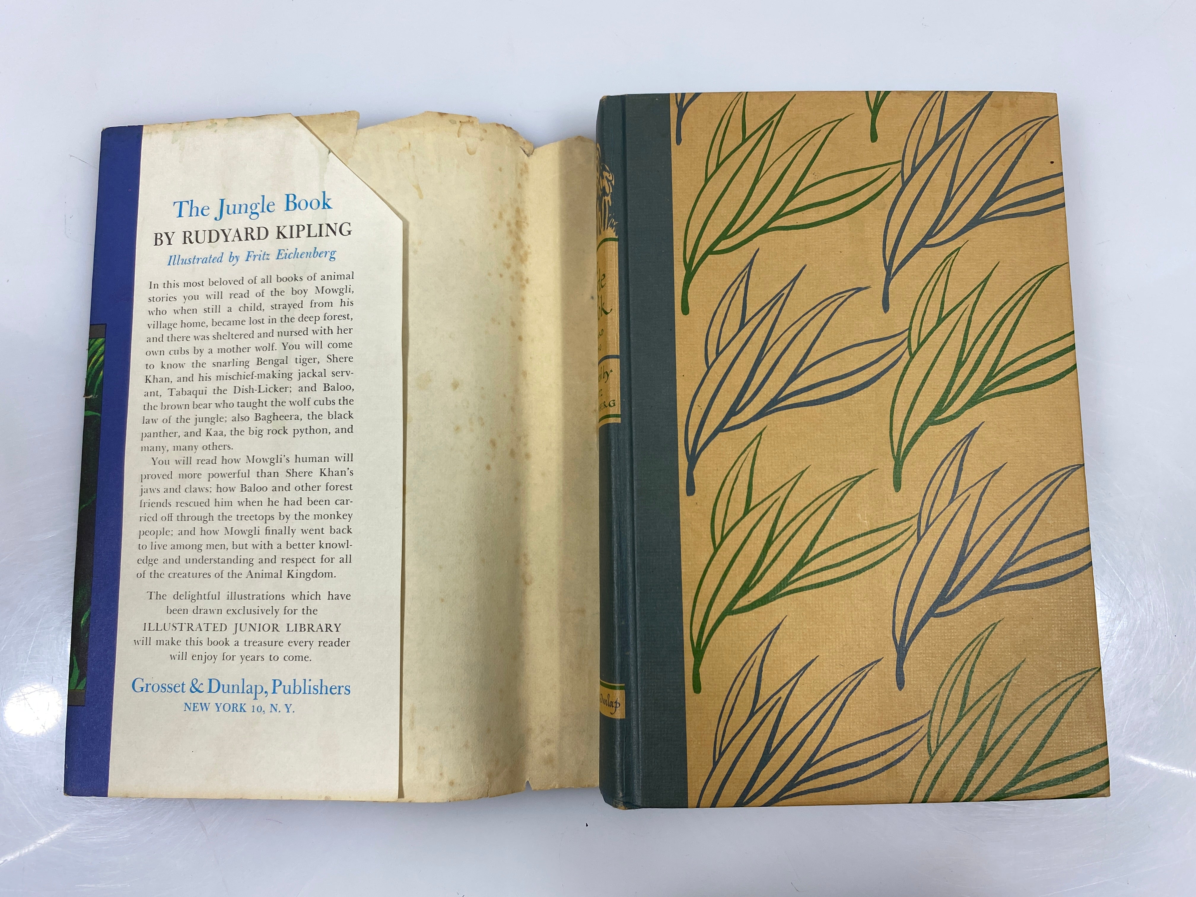 The Jungle Book by Kipling 1979 HCDJ