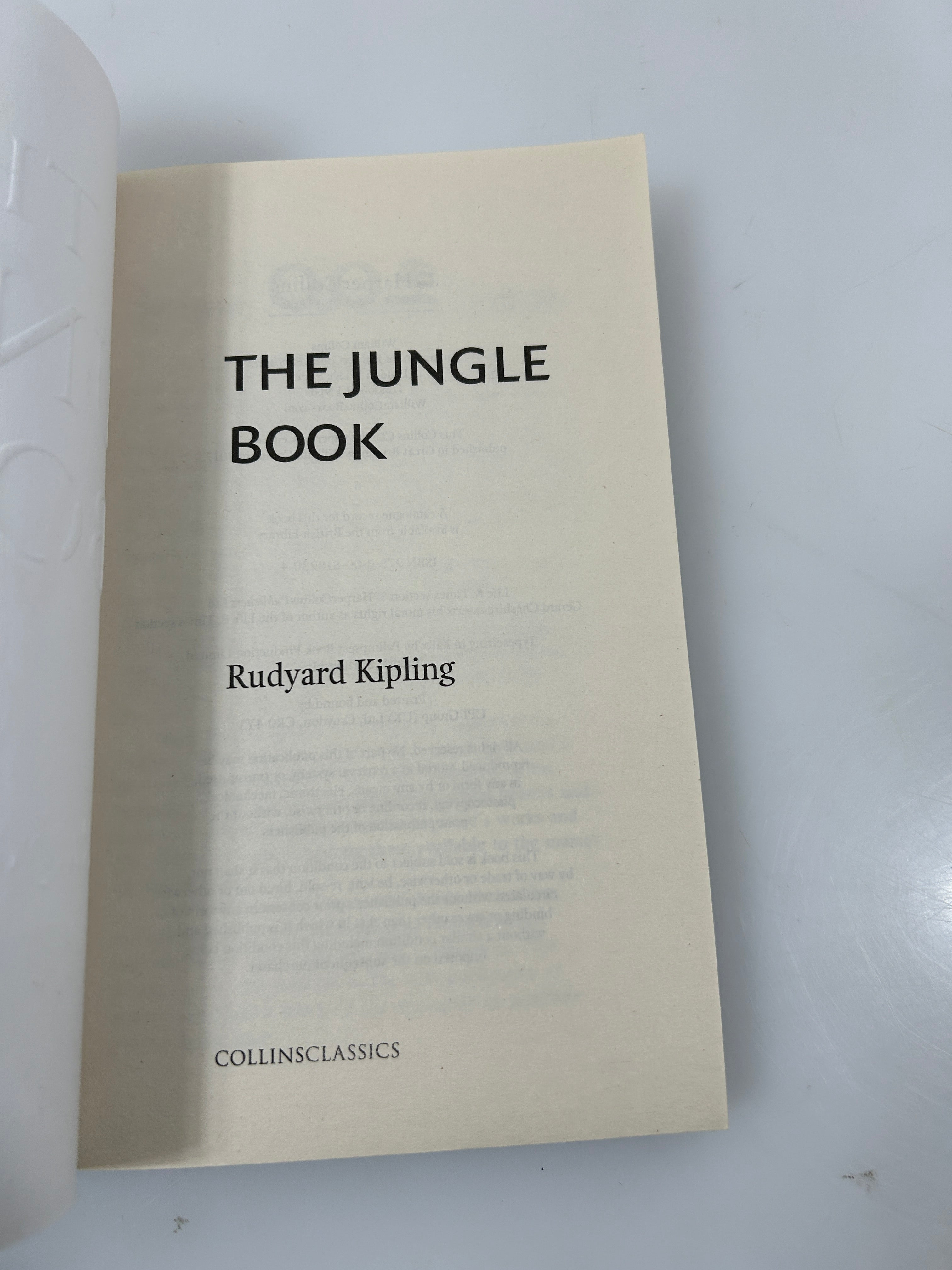 The Jungle Book by Rudyard Kipling Collins Classics 2017 SC