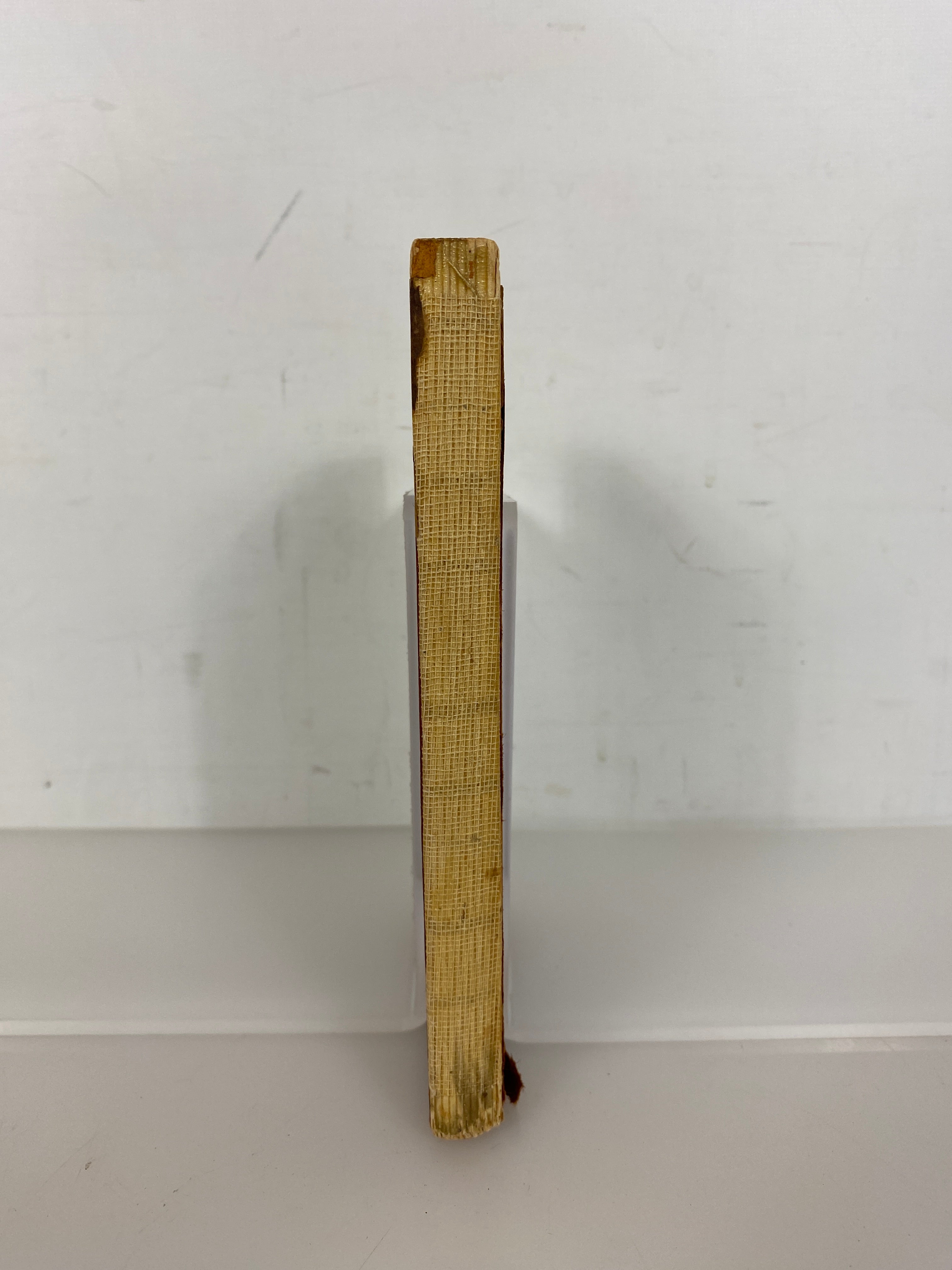 The Kasidah of Haji Abdu El-Yezdi 1913 Antique 9th Edition Leather Bound