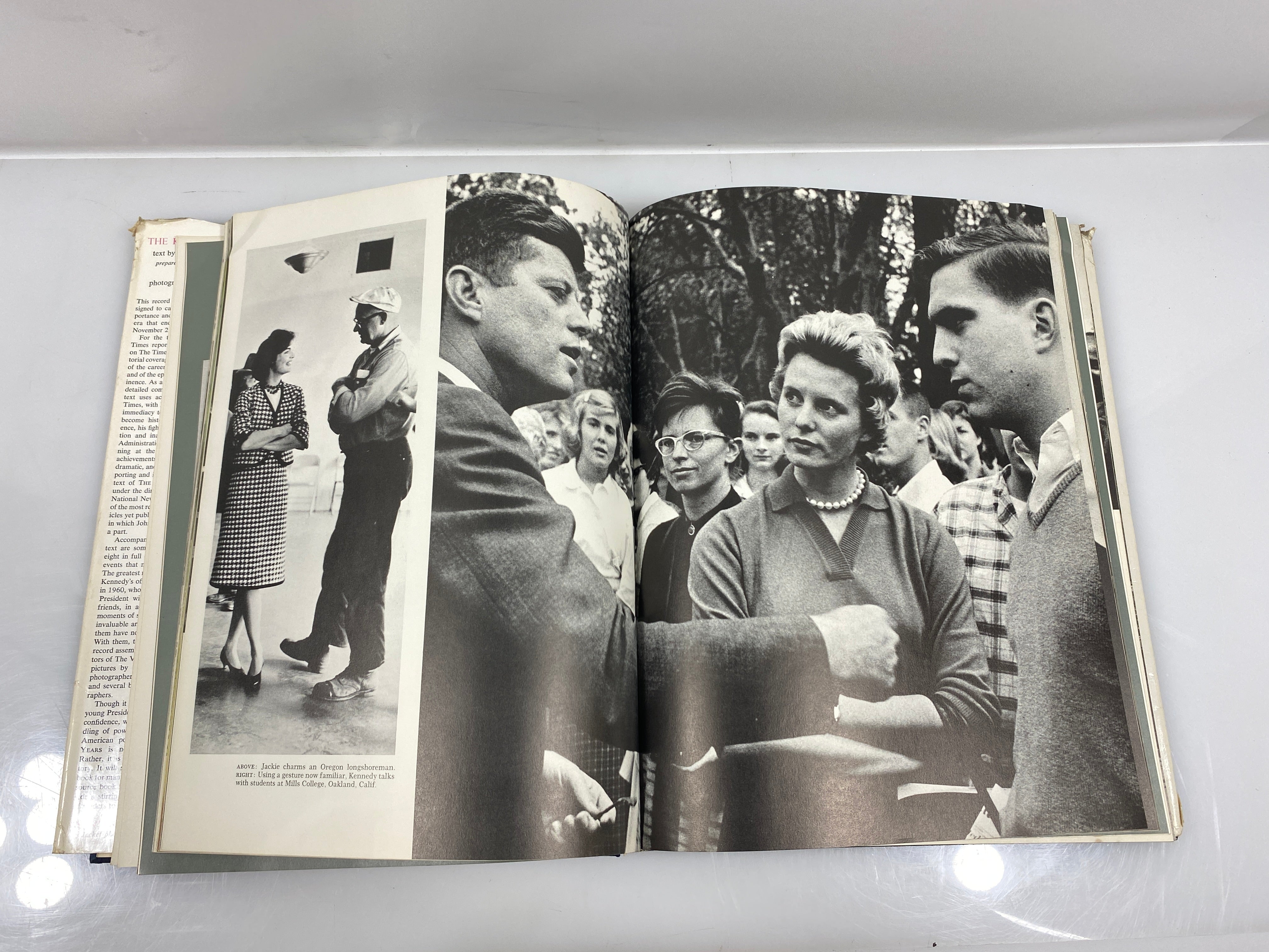 The Kennedy Years The Viking Press 1964 HCDJ