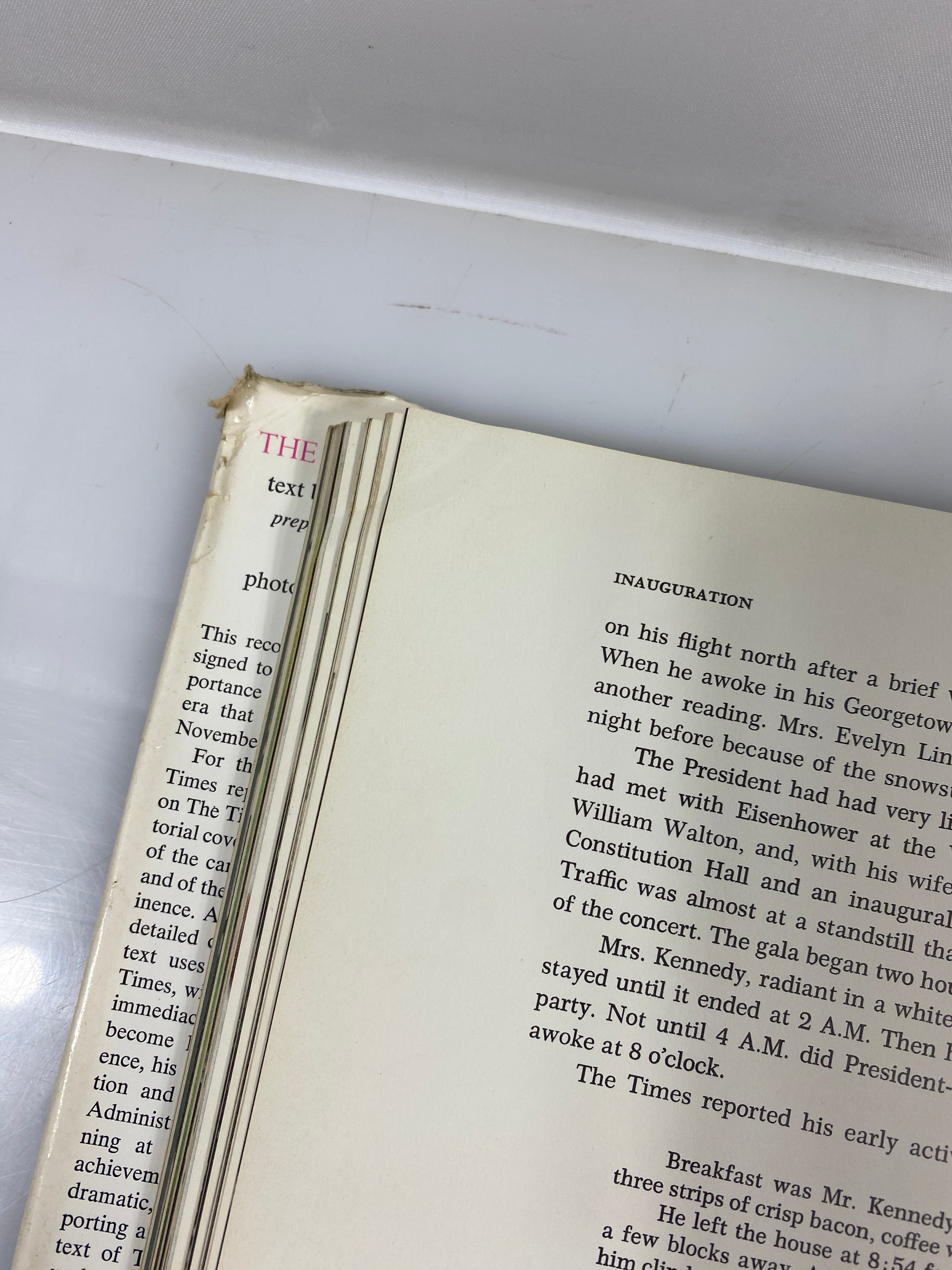 The Kennedy Years The Viking Press 1964 HCDJ