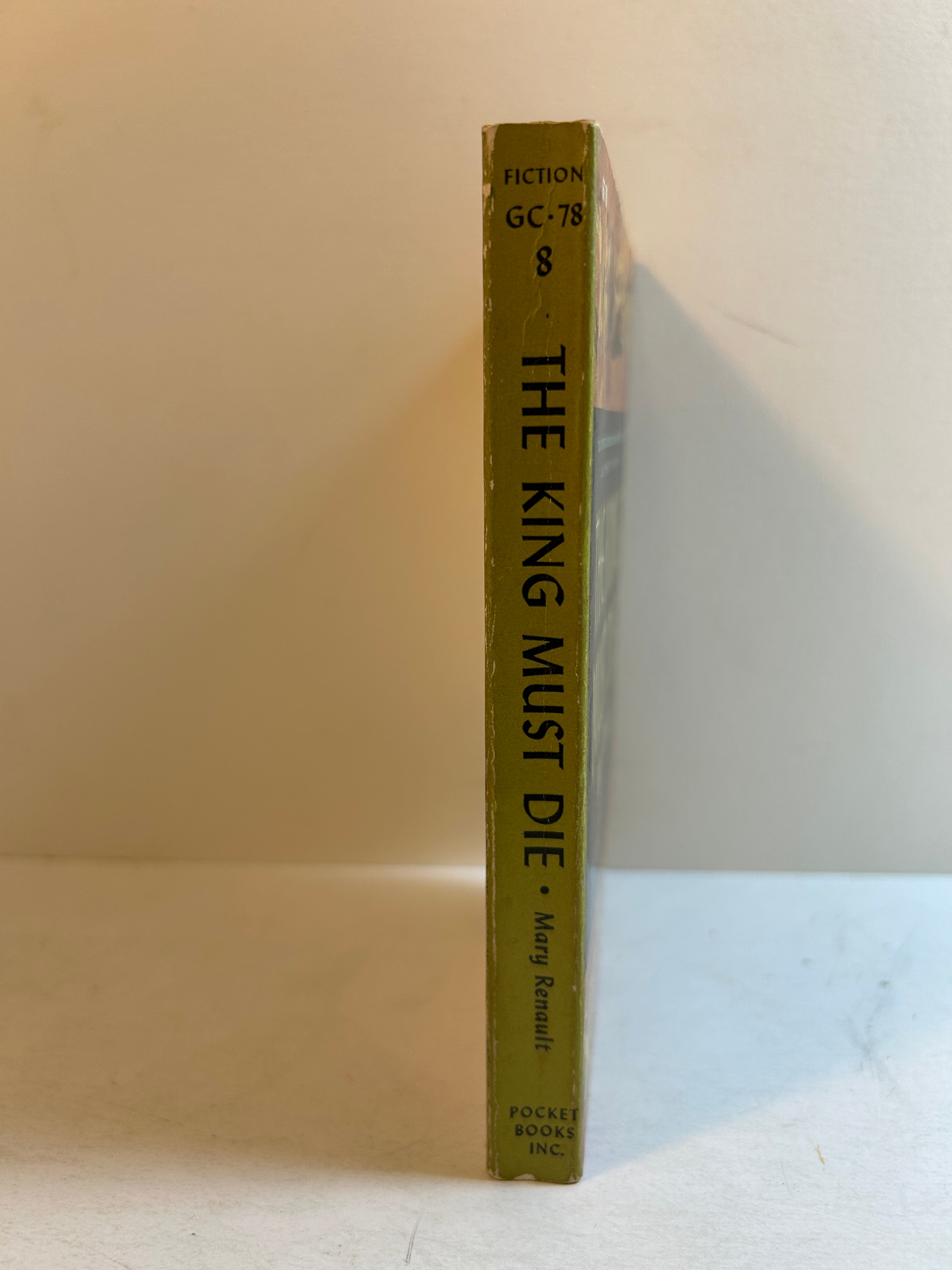 The King Must Die by Mary Renault 1st Printing Pocket Book 1959 SC