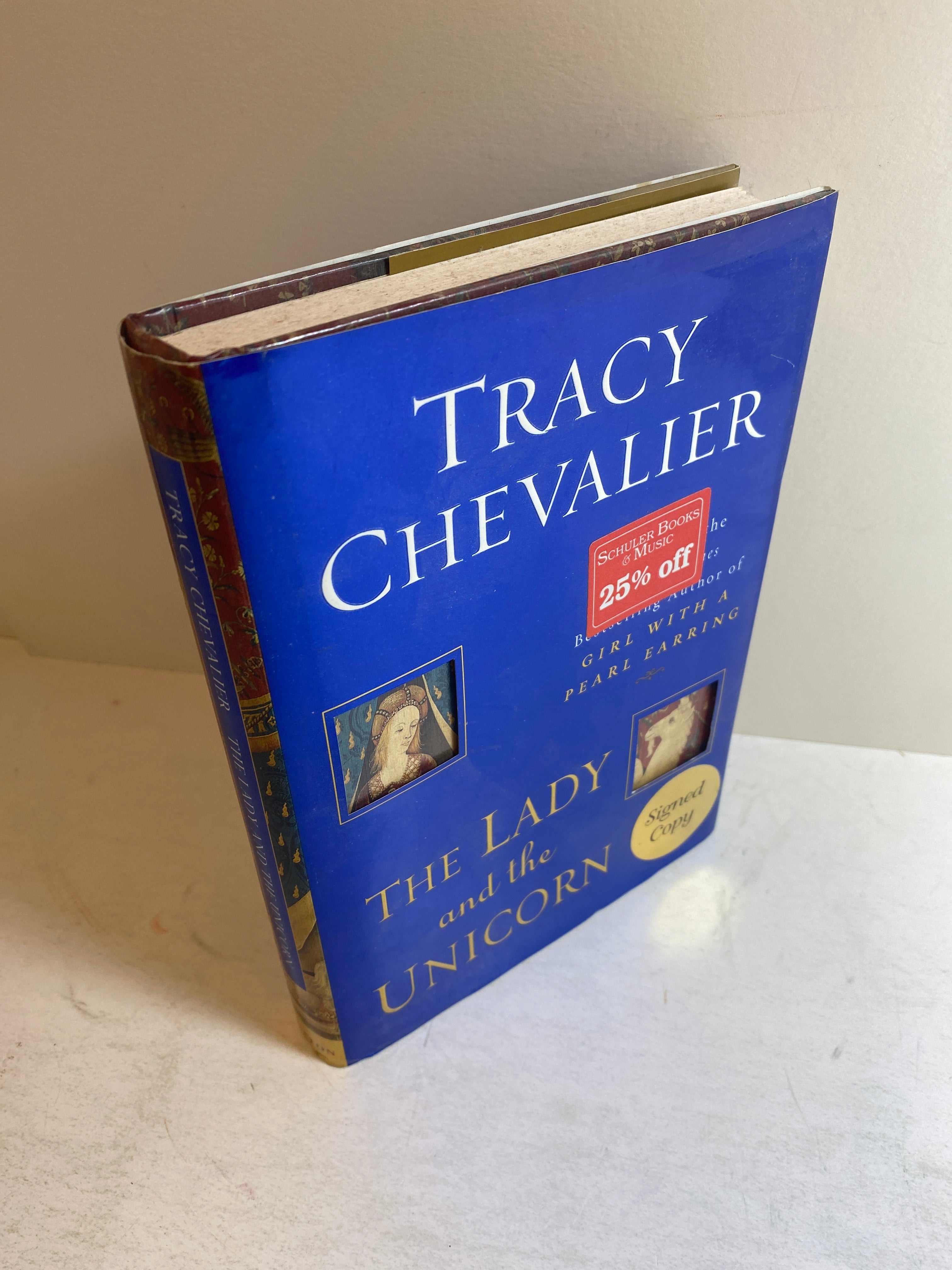 The Lady and the Unicorn Tracy Chevalier HCDJ 2004 *Signed*