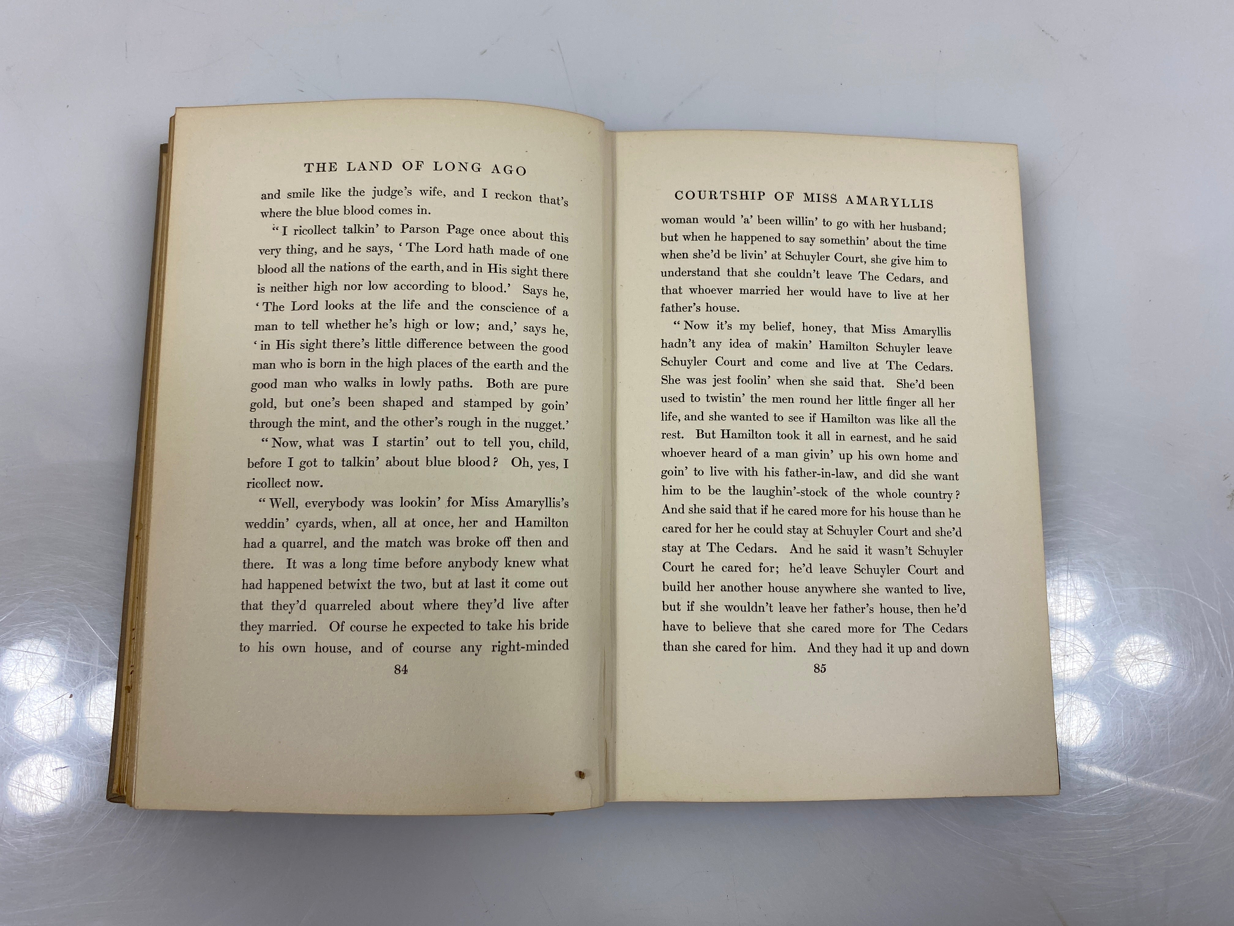 The Land of Long Ago by Hall 1909 HC