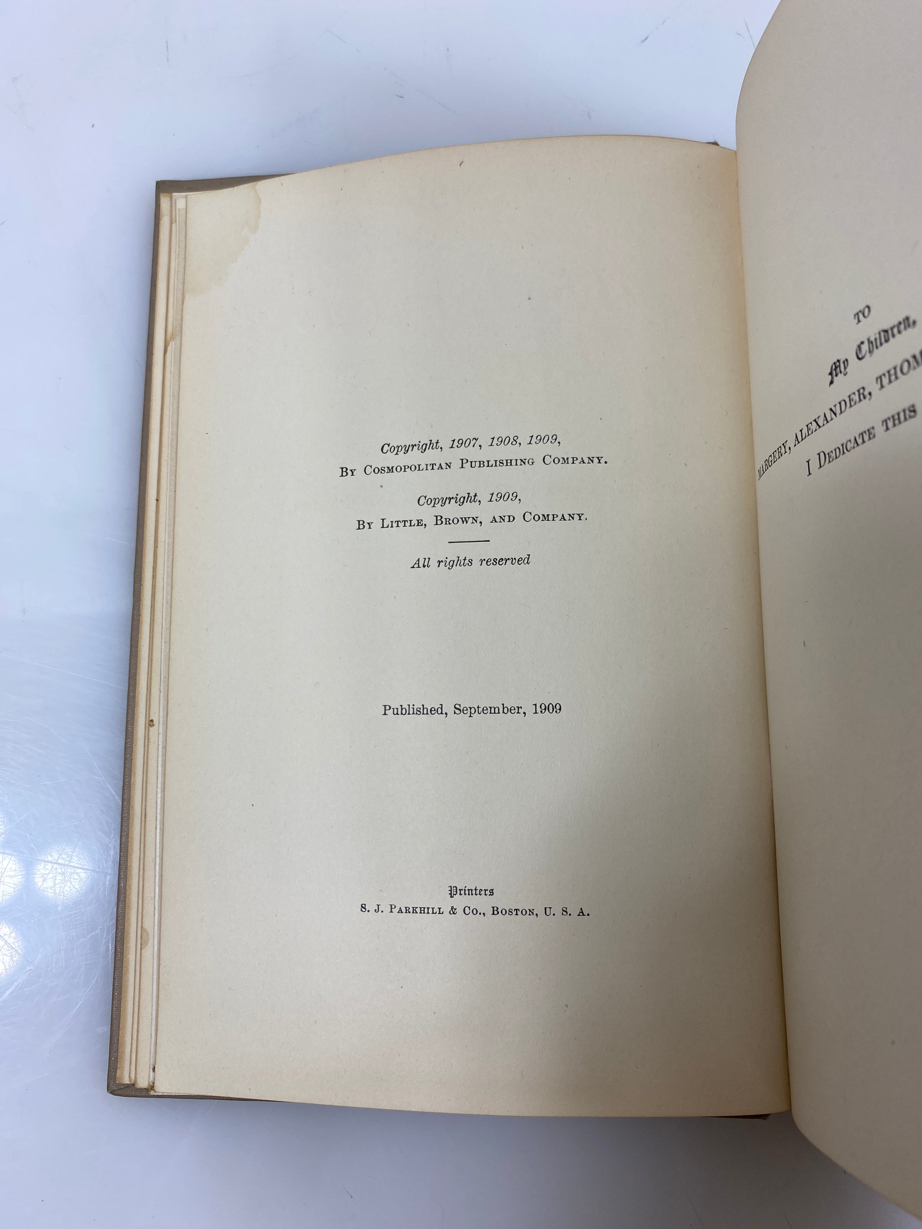 The Land of Long Ago by Hall 1909 HC
