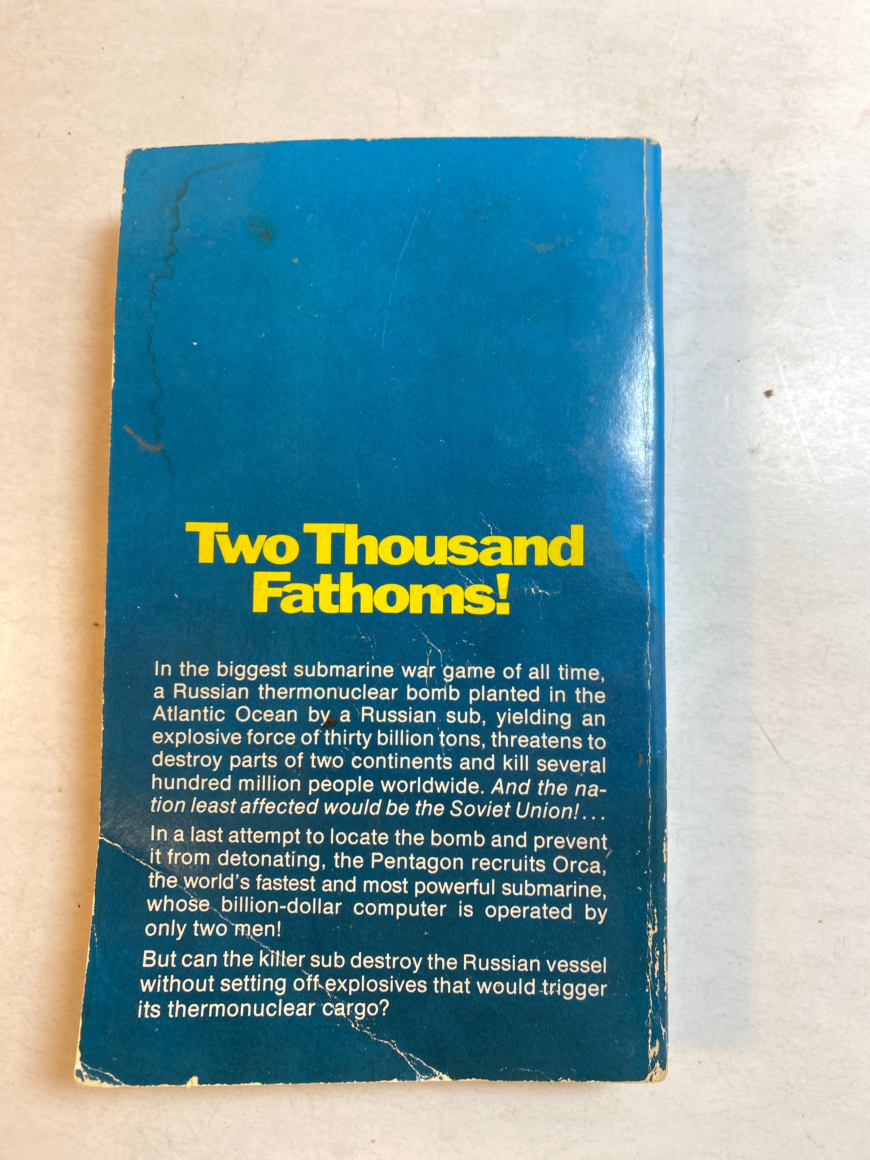 The Last Fathom Martin Caidin Paperback 1978