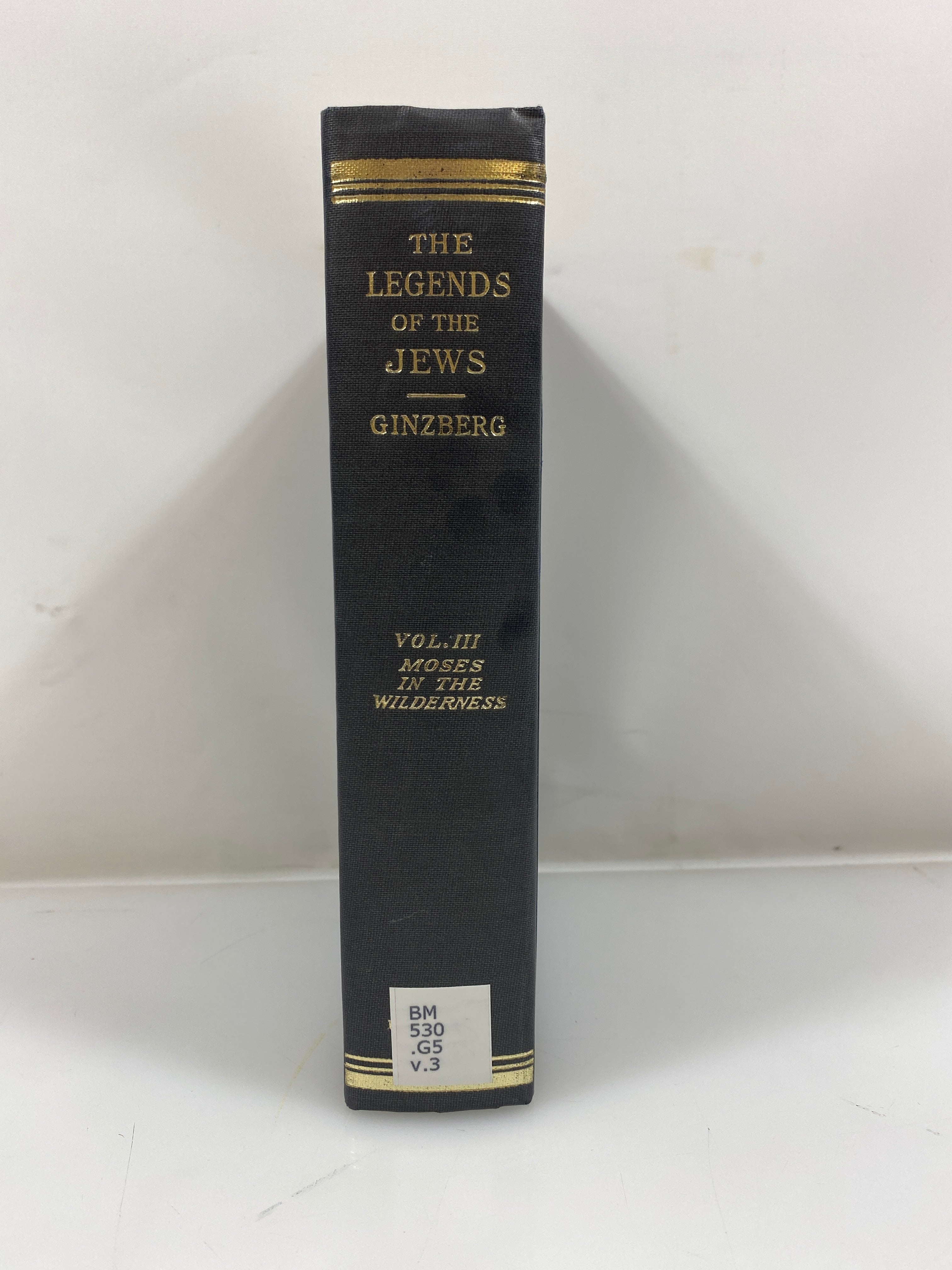The Legends of the Jews by Ginzberg 1968 Ex-library HC