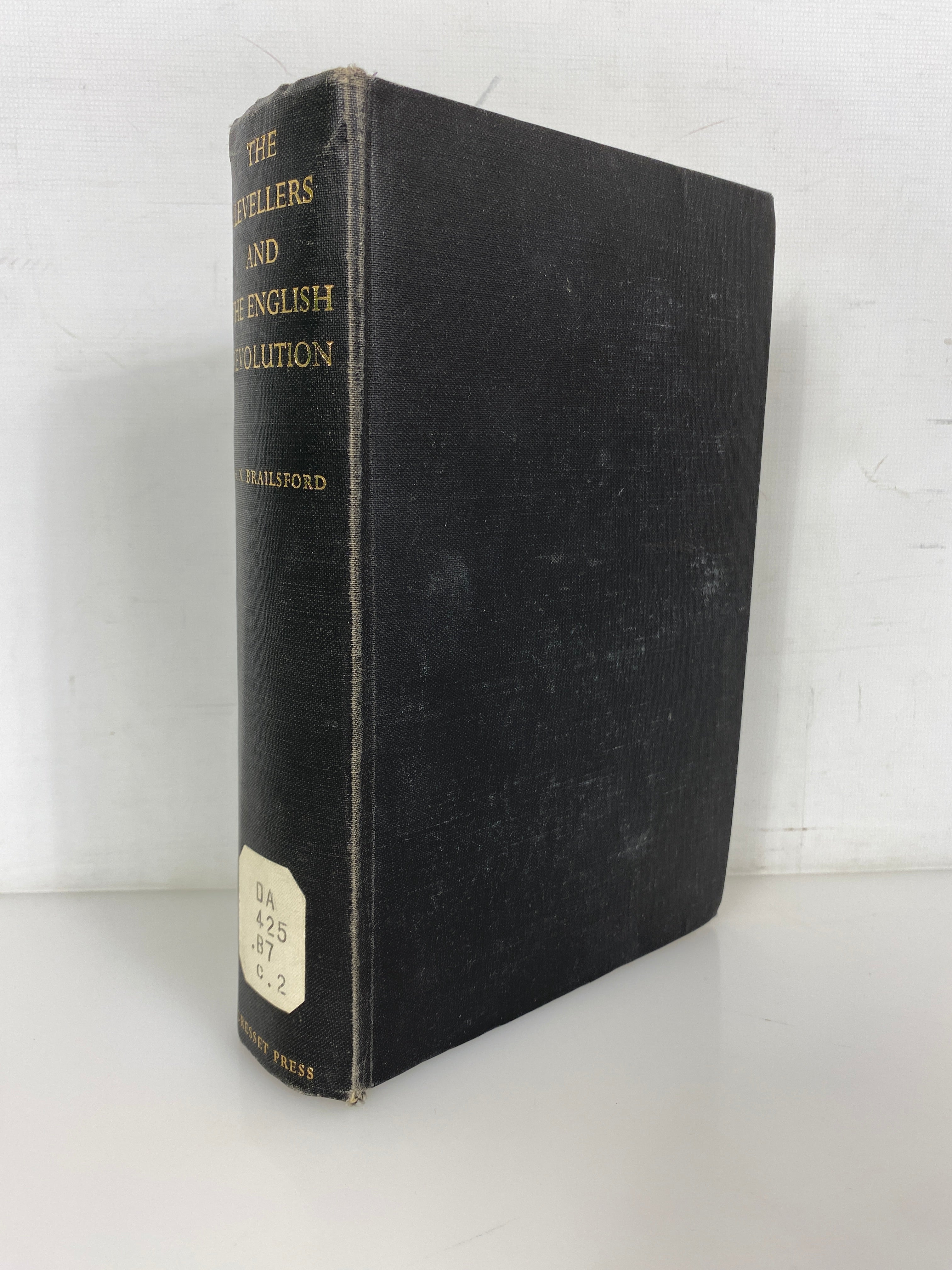 The Levellers & the English Revolution by Brailsford 1961 1st Ed Ex-Library HC
