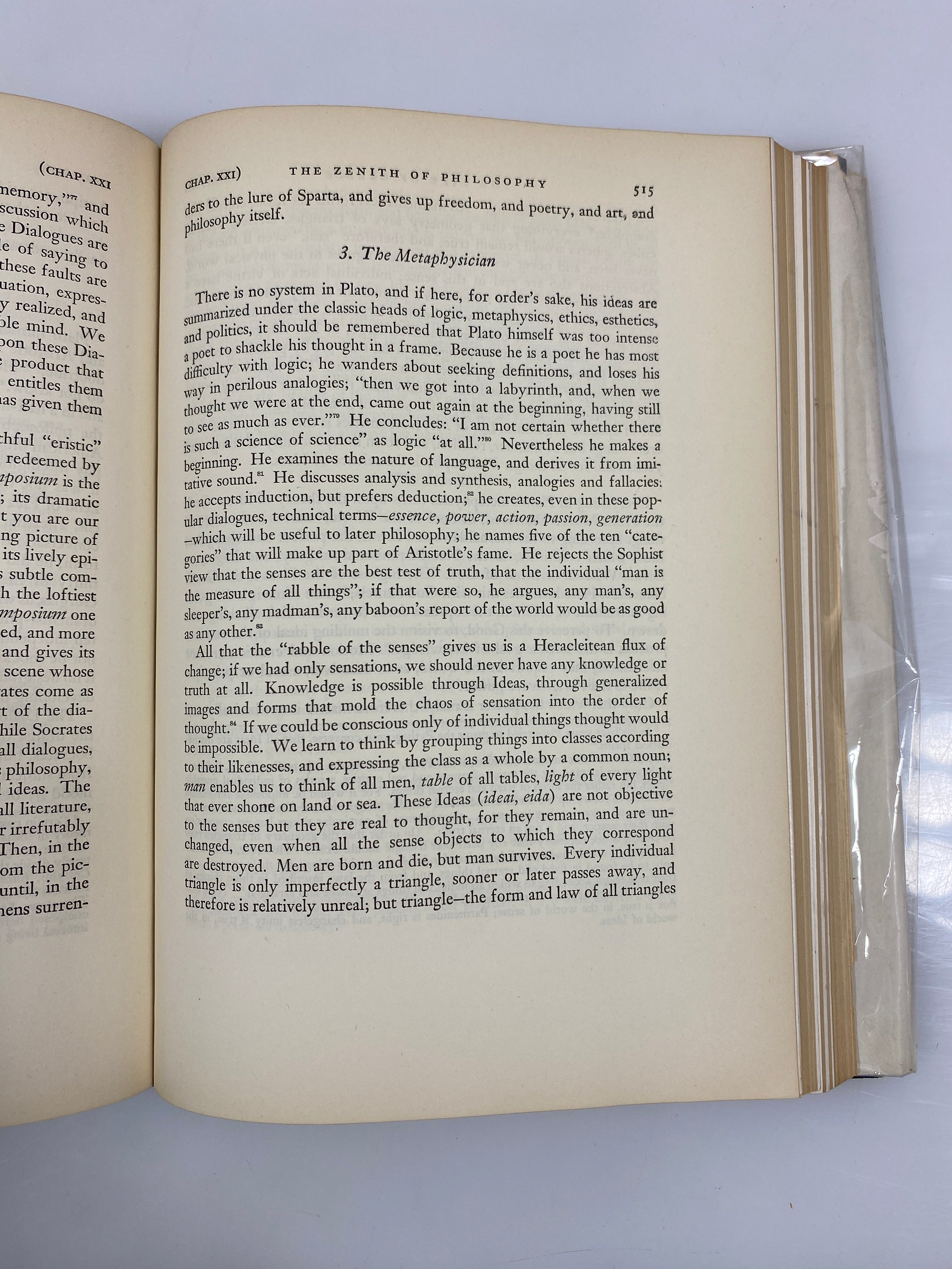 The Life if Greece by Will Durant 1939 HCDJ