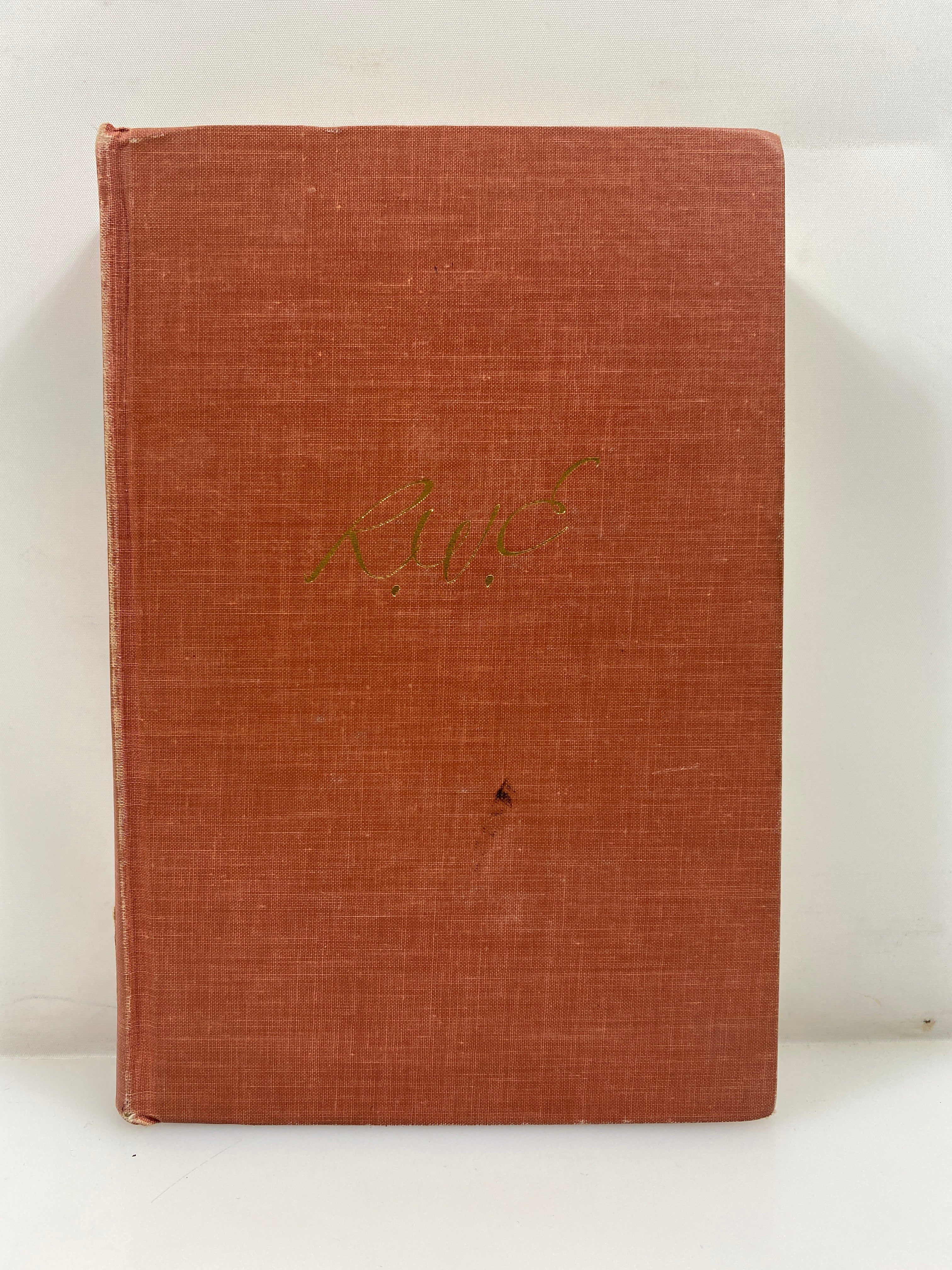 The Life of Ralph Waldo Emerson by Rusk Ex-library 1949 HC
