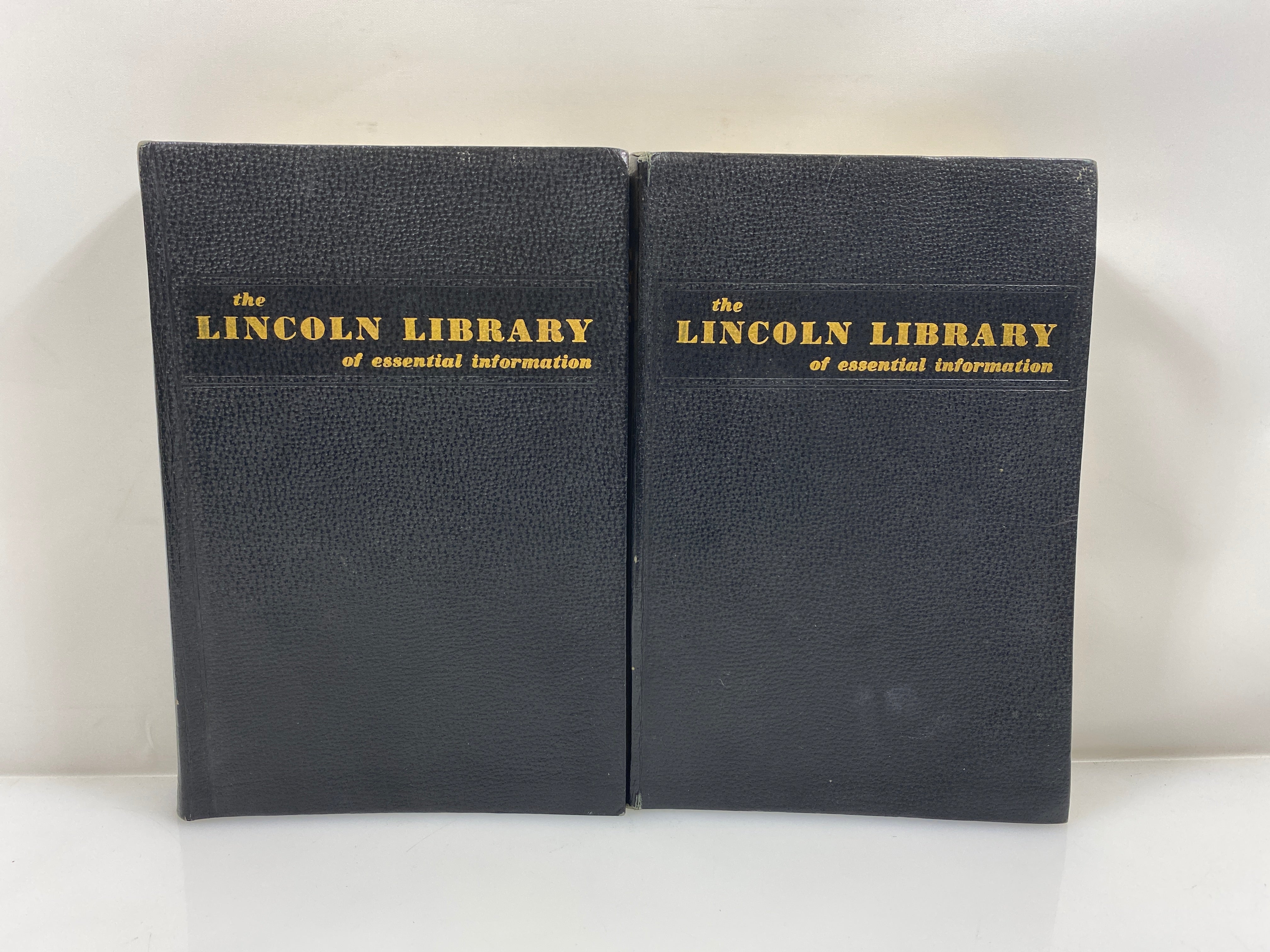 The Lincoln Library Vol. I-II 1953 Frontier Press Co. HC