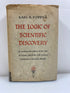 The Logic of Scientific Discovery by Karl Popper 1959 HCDJ