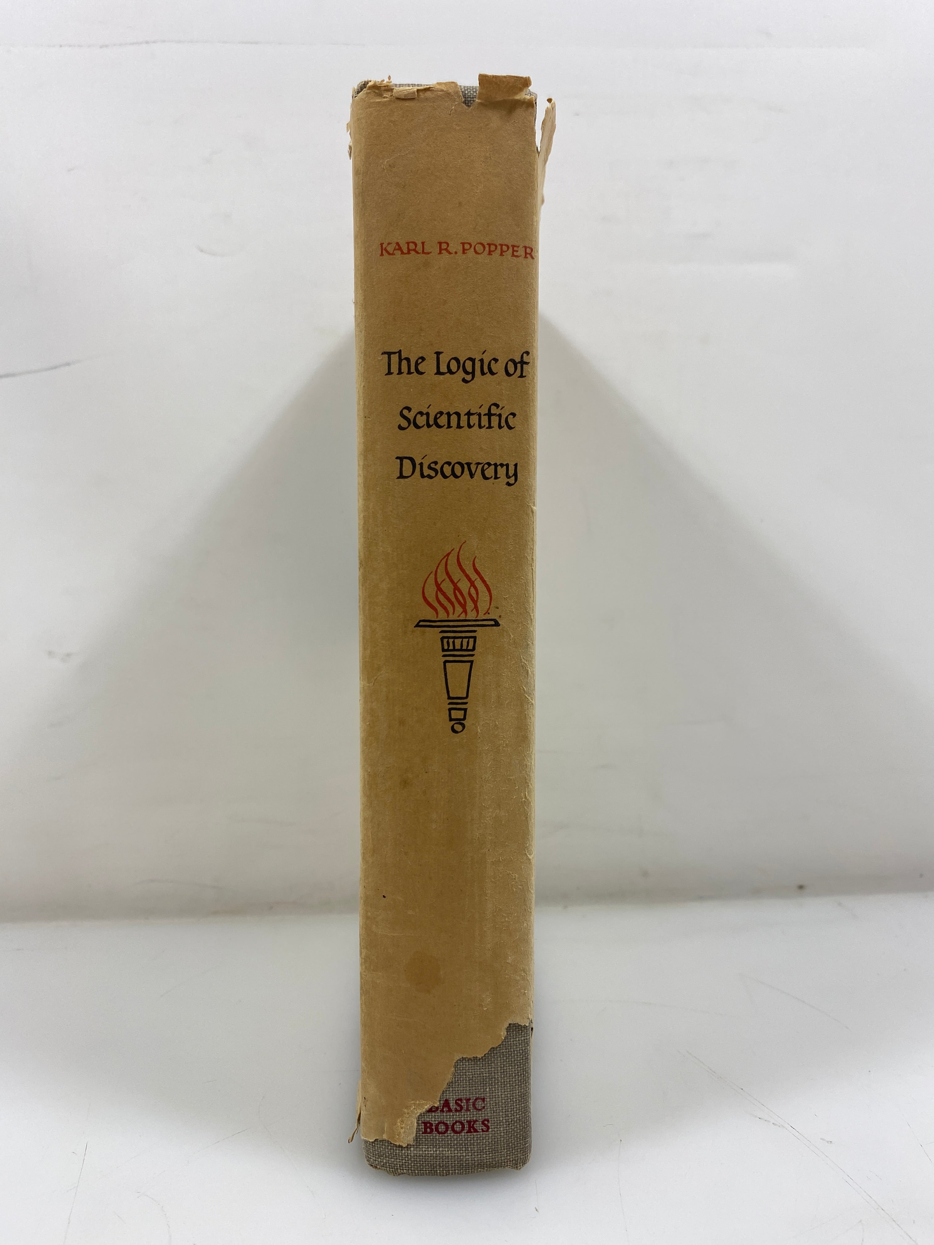 The Logic of Scientific Discovery by Karl Popper 1959 HCDJ