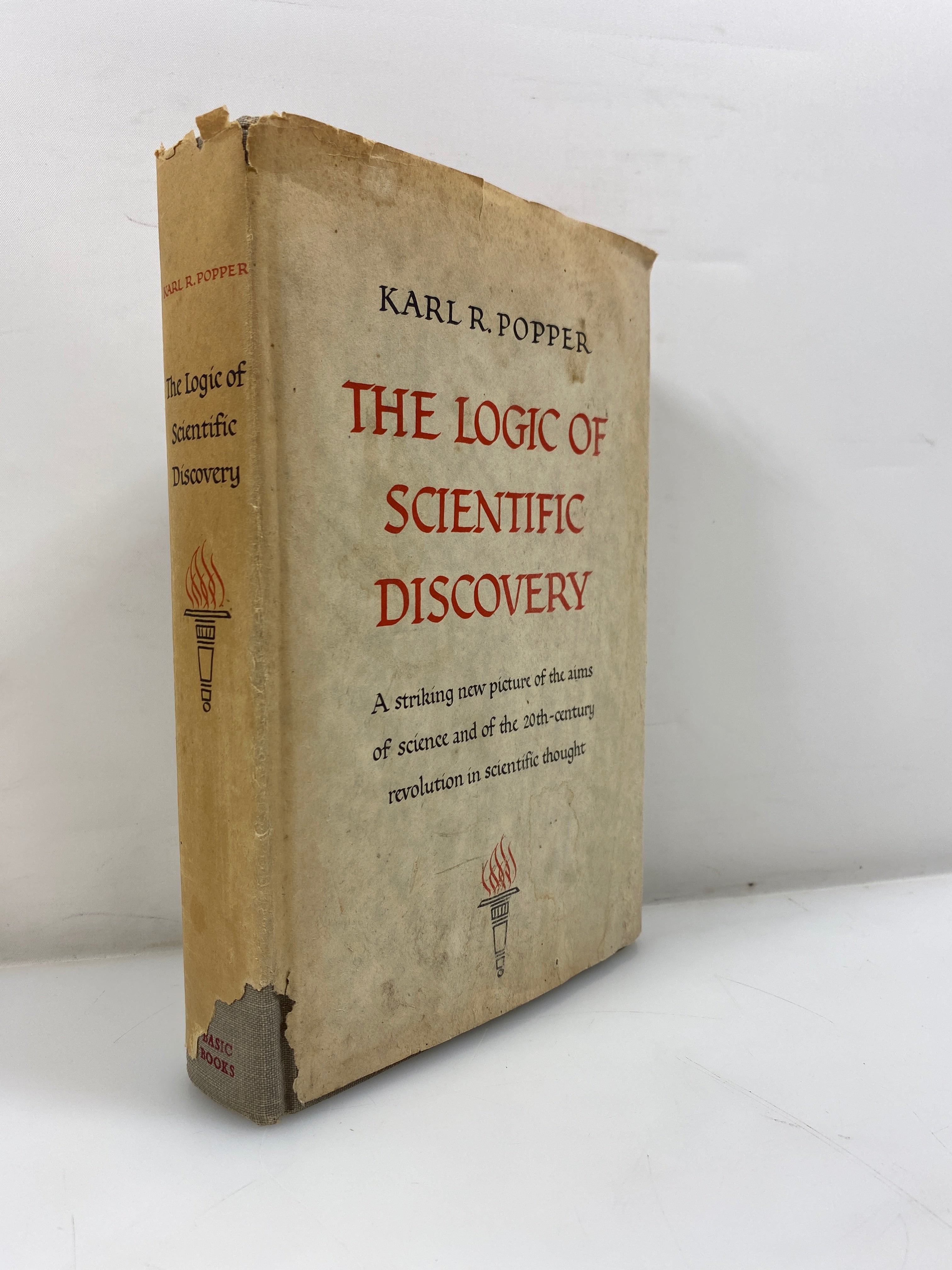 The Logic of Scientific Discovery by Karl Popper 1959 HCDJ
